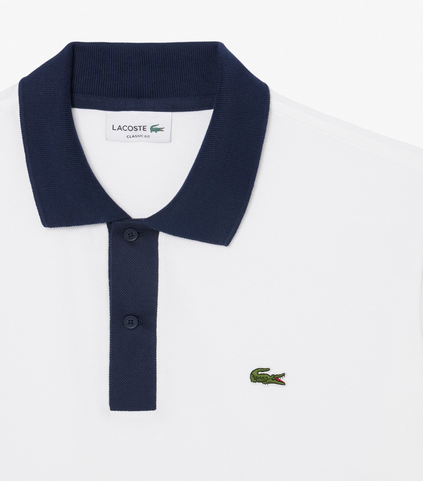Classic Fit Contrast Collar L.12.12 Polo Shirt