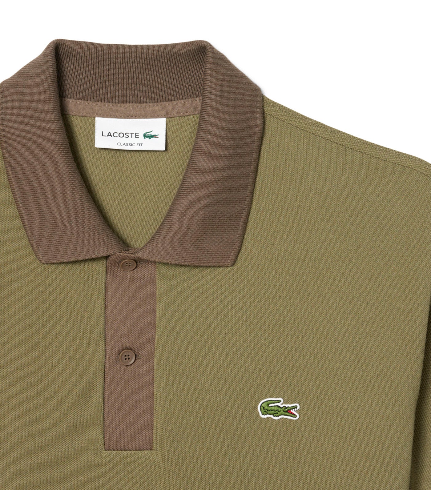 Classic Fit Contrast Collar L.12.12 Polo Shirt