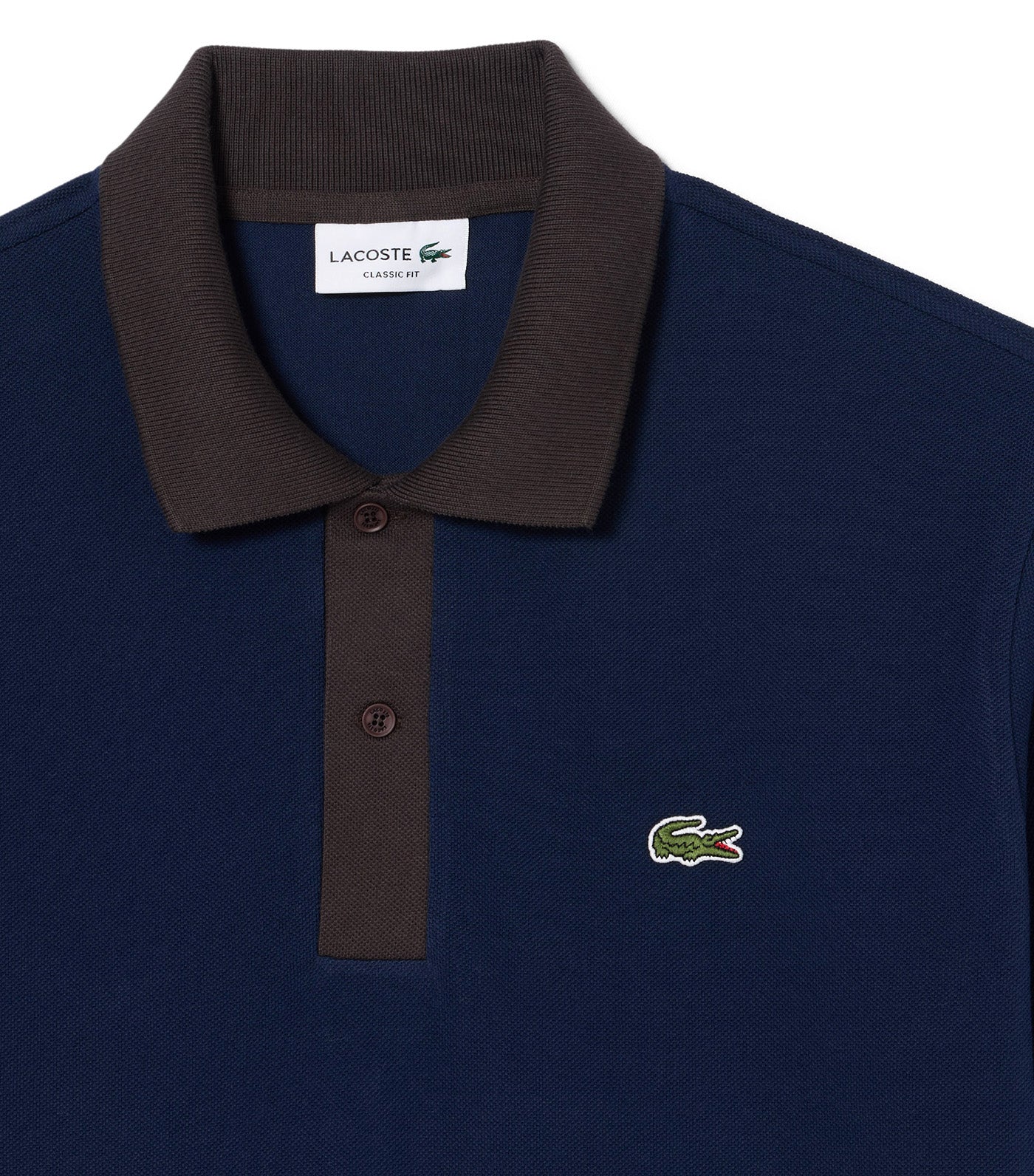 Classic Fit Contrast Collar L.12.12 Polo Shirt