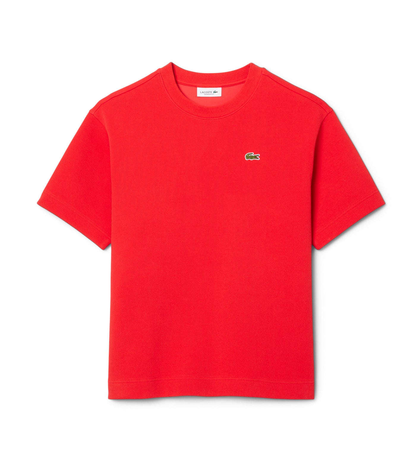 Oversized Double Face Piqué T-Shirt