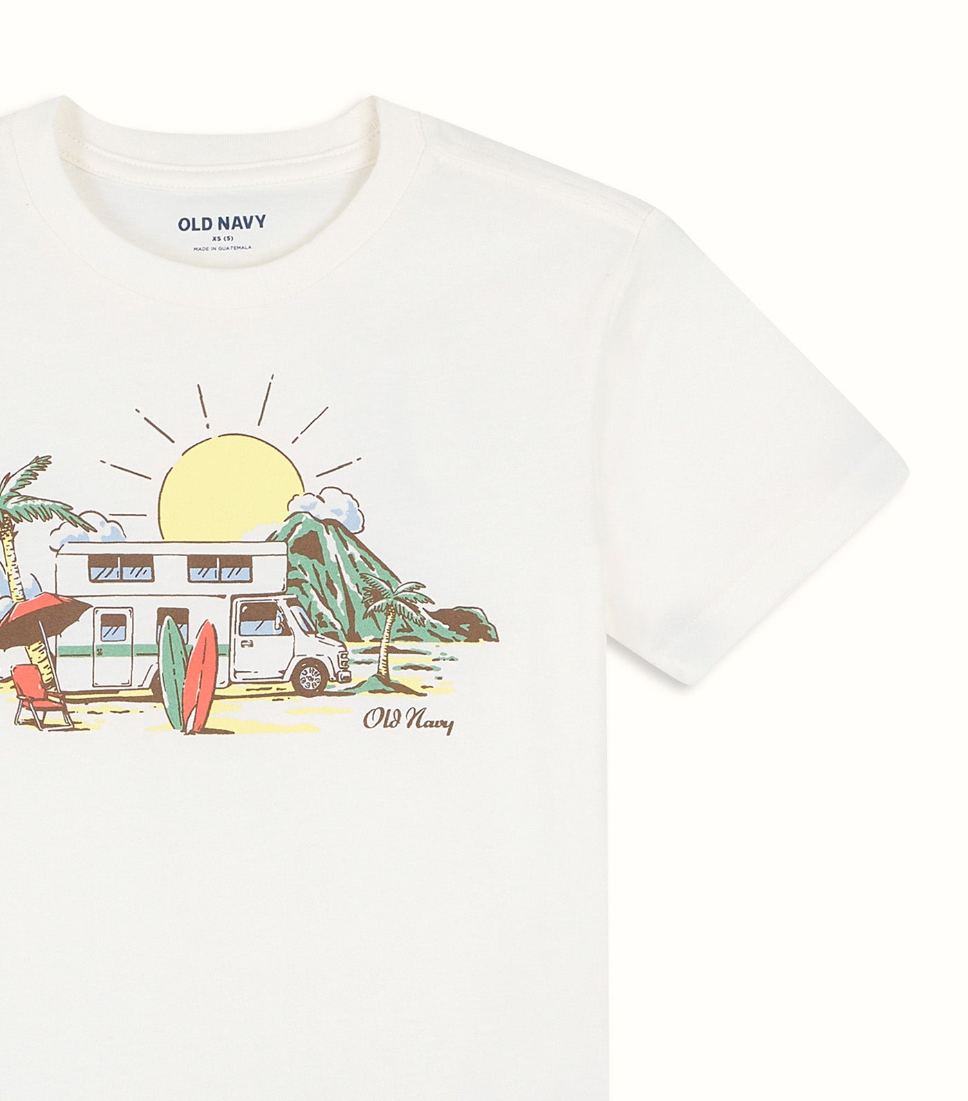 Old Navy Kids Short-Sleeve Graphic T-Shirt for Boys Sea Salt