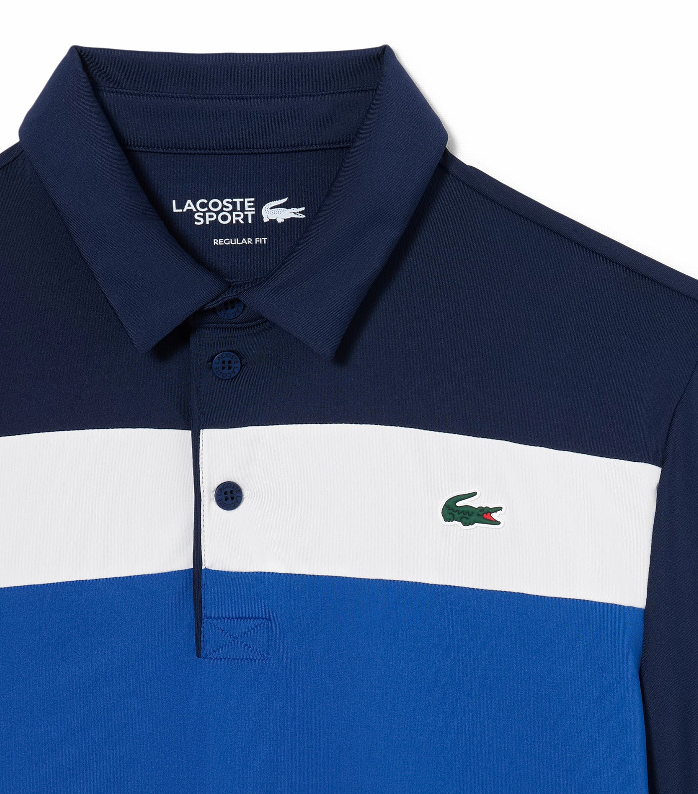 Regular Fit Color-Block Golf Polo Shirt