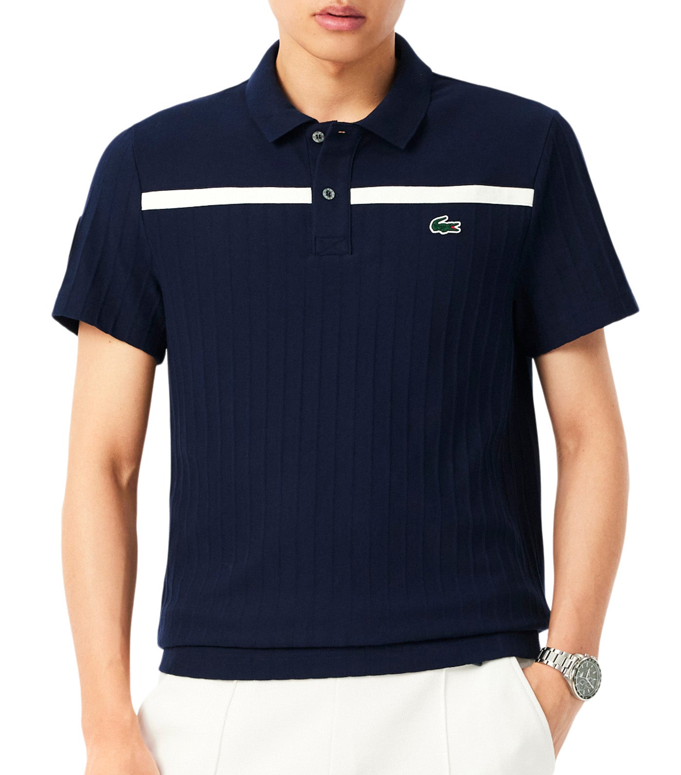 Ultra Dry Badge Accent Tennis Heritage Polo Shirt