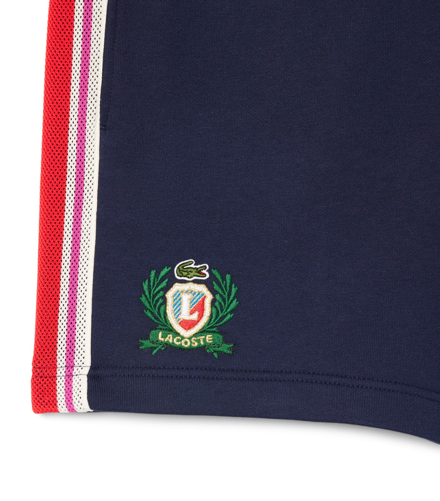 French Made Fleece Shorts Navy Blue