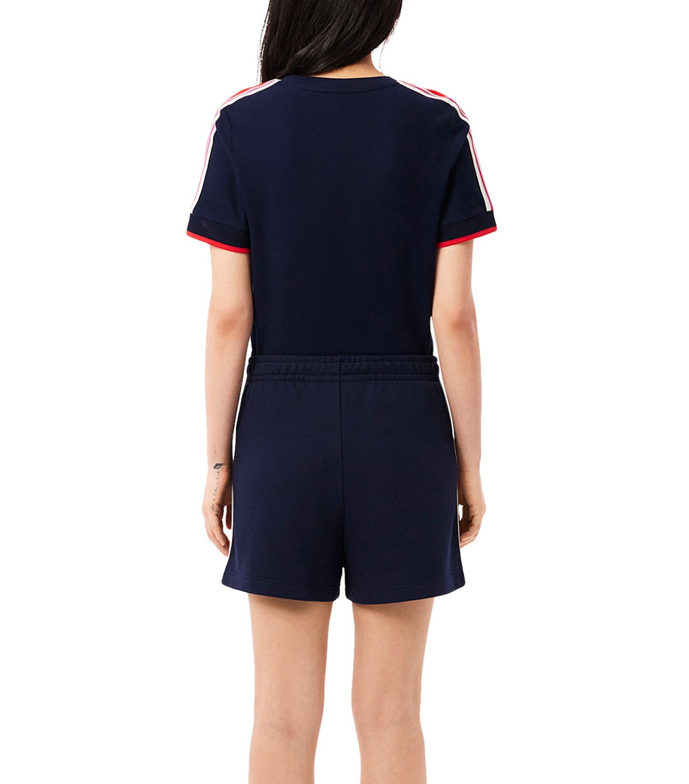 French Made Fleece Shorts Navy Blue