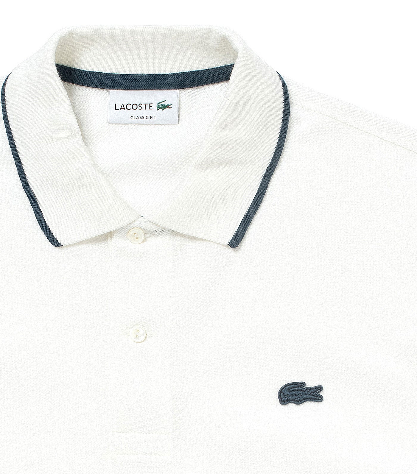 Sleeve Name Patch Pique Polo Shirt