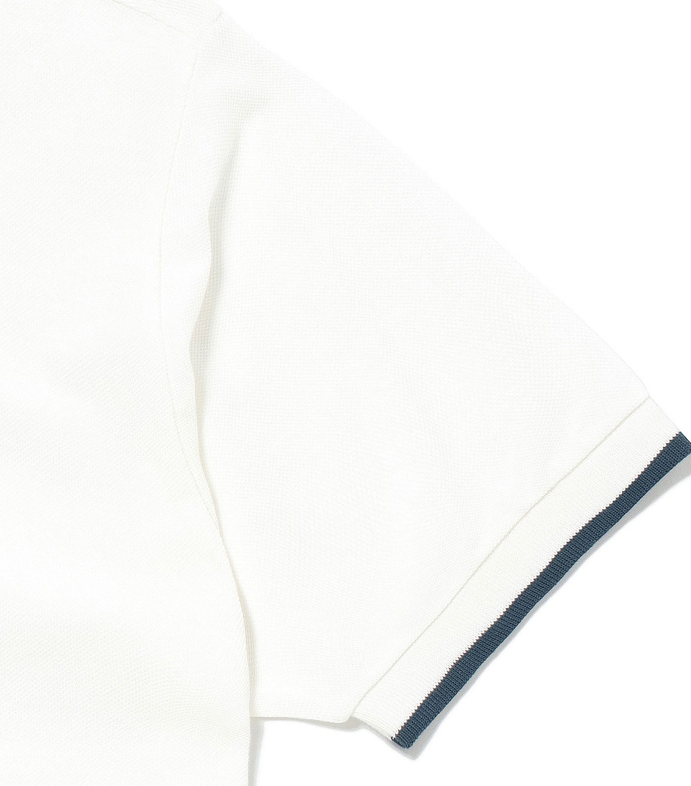 Sleeve Name Patch Pique Polo Shirt