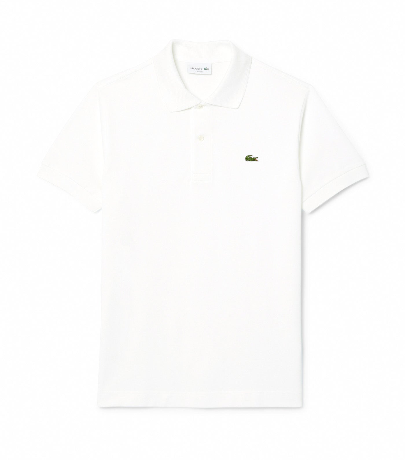 Lacoste Classic Fit L.12.12 Heavy Piqué Polo Shirt White