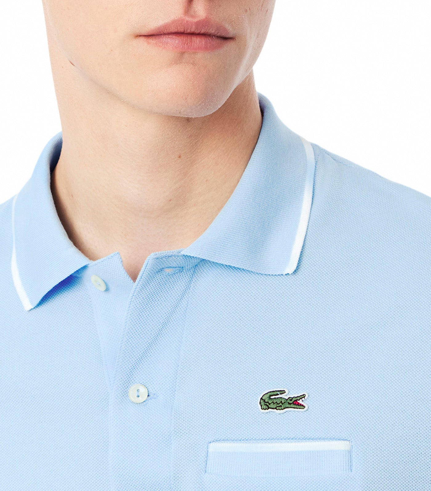 Classic Fit Pocket Accent L.12.12 Polo Shirt