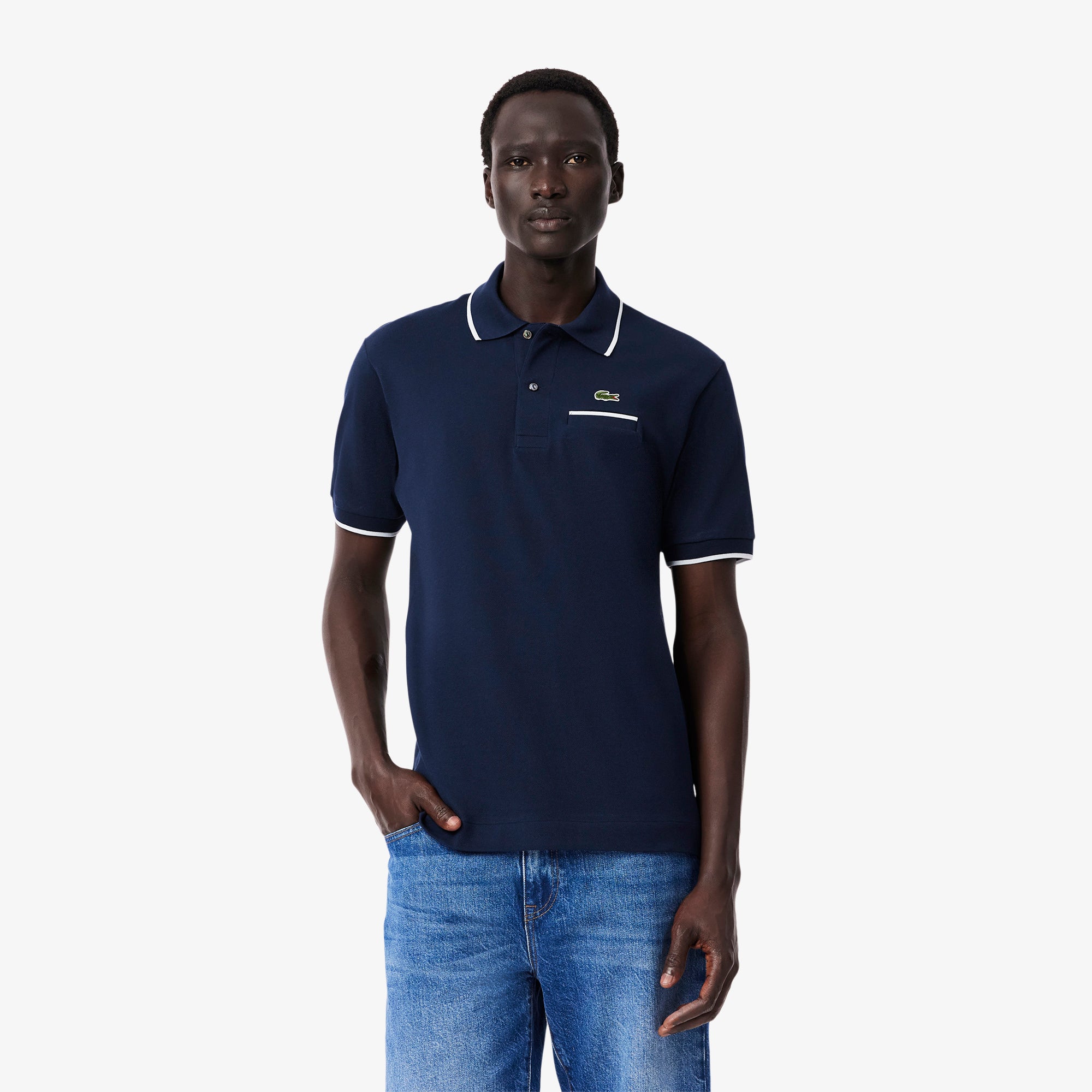 Classic Fit Pocket Accent L.12.12 Polo Shirt