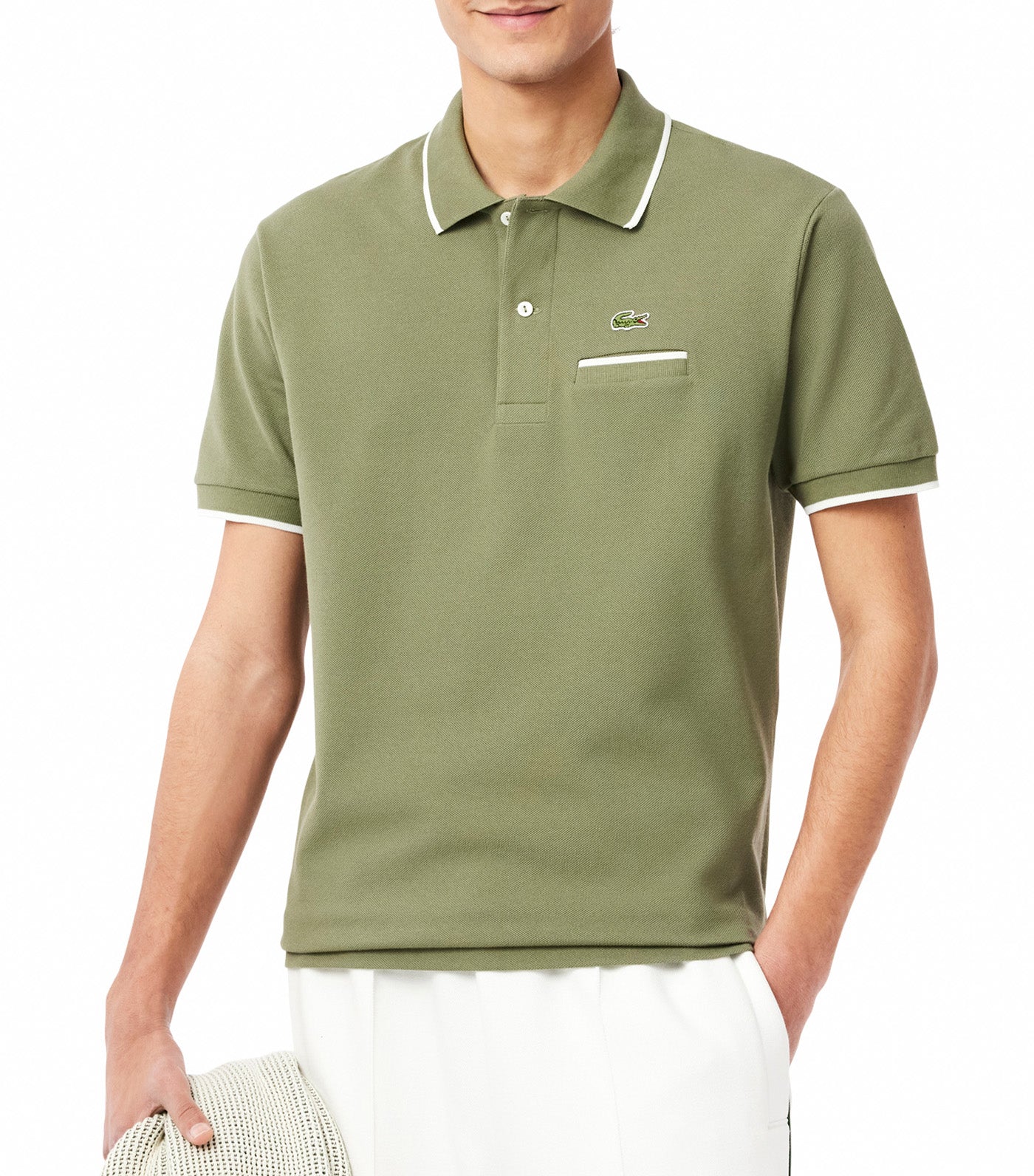 Classic Fit Pocket Accent L.12.12 Polo Shirt