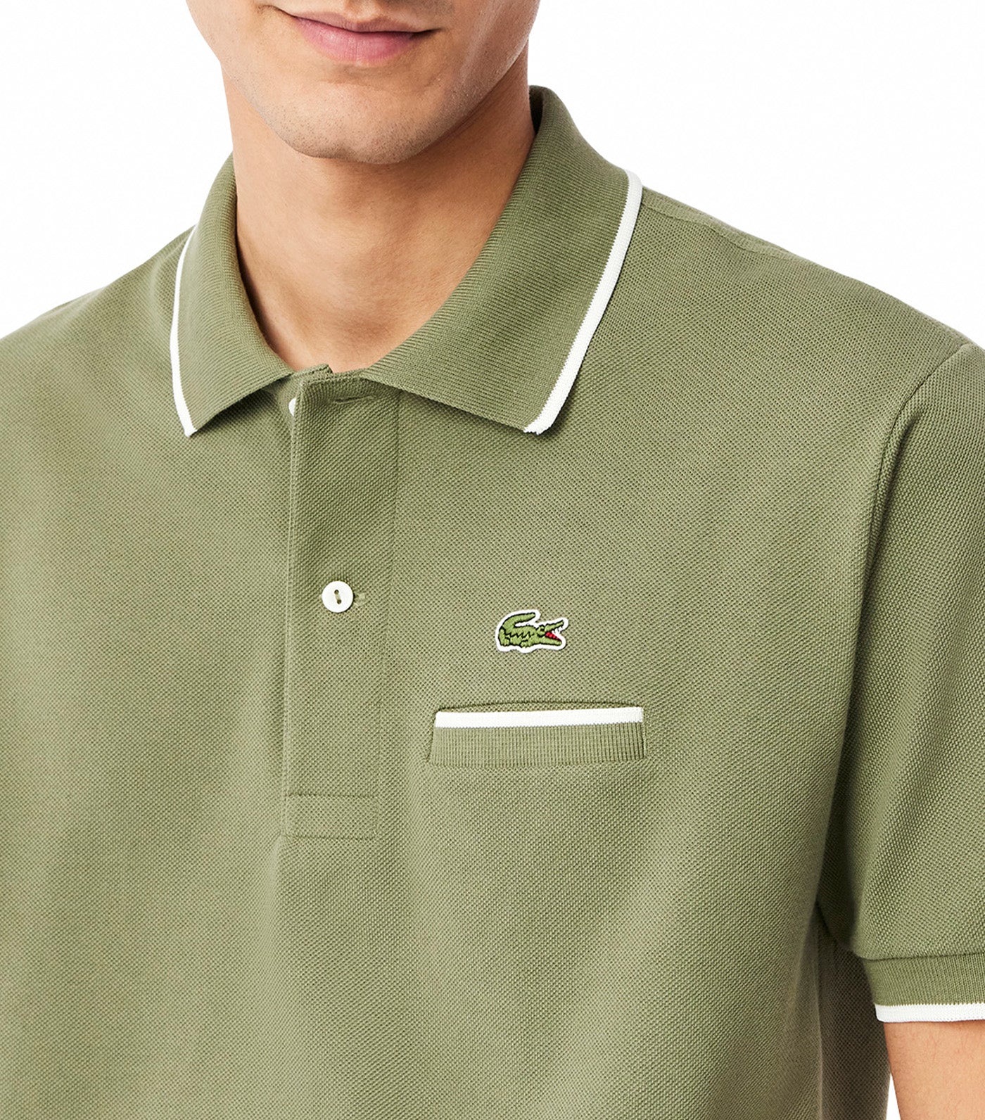 Classic Fit Pocket Accent L.12.12 Polo Shirt