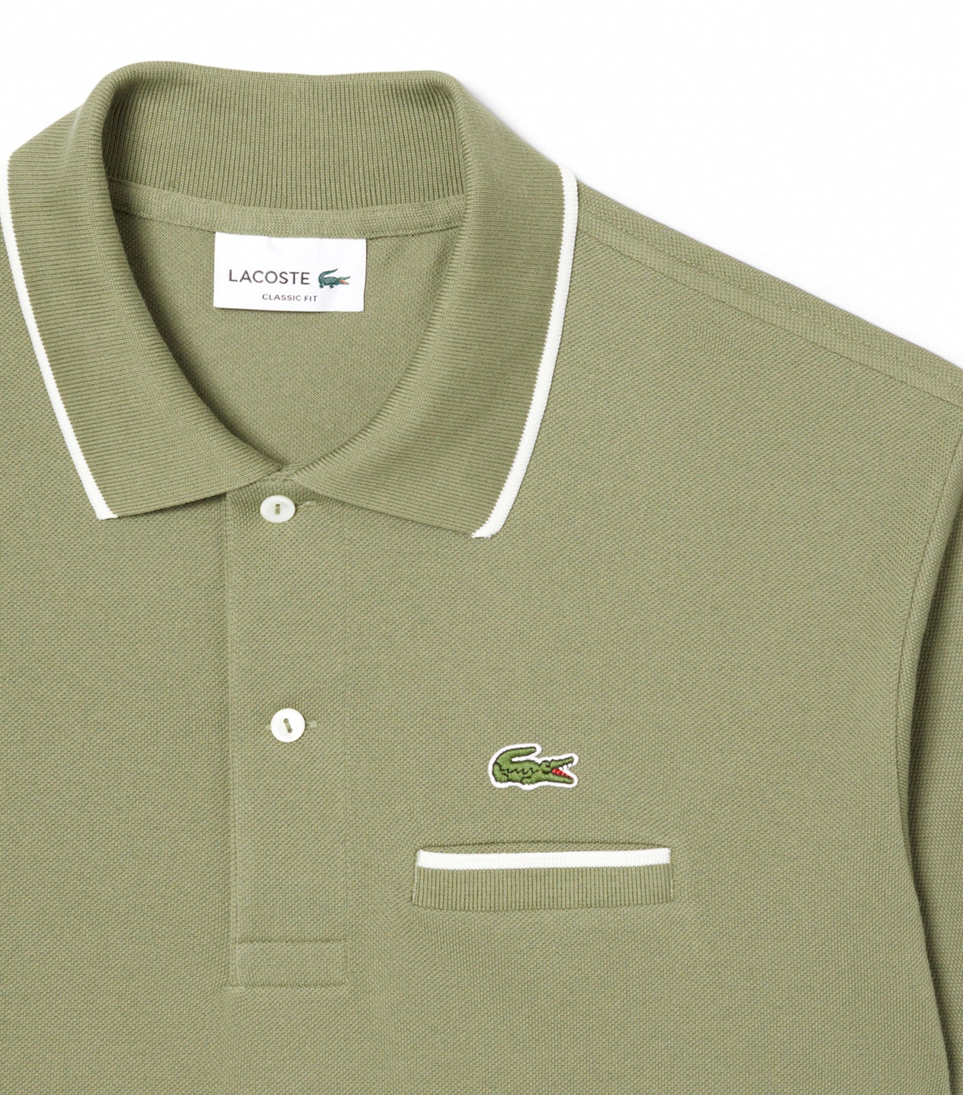 Classic Fit Pocket Accent L.12.12 Polo Shirt