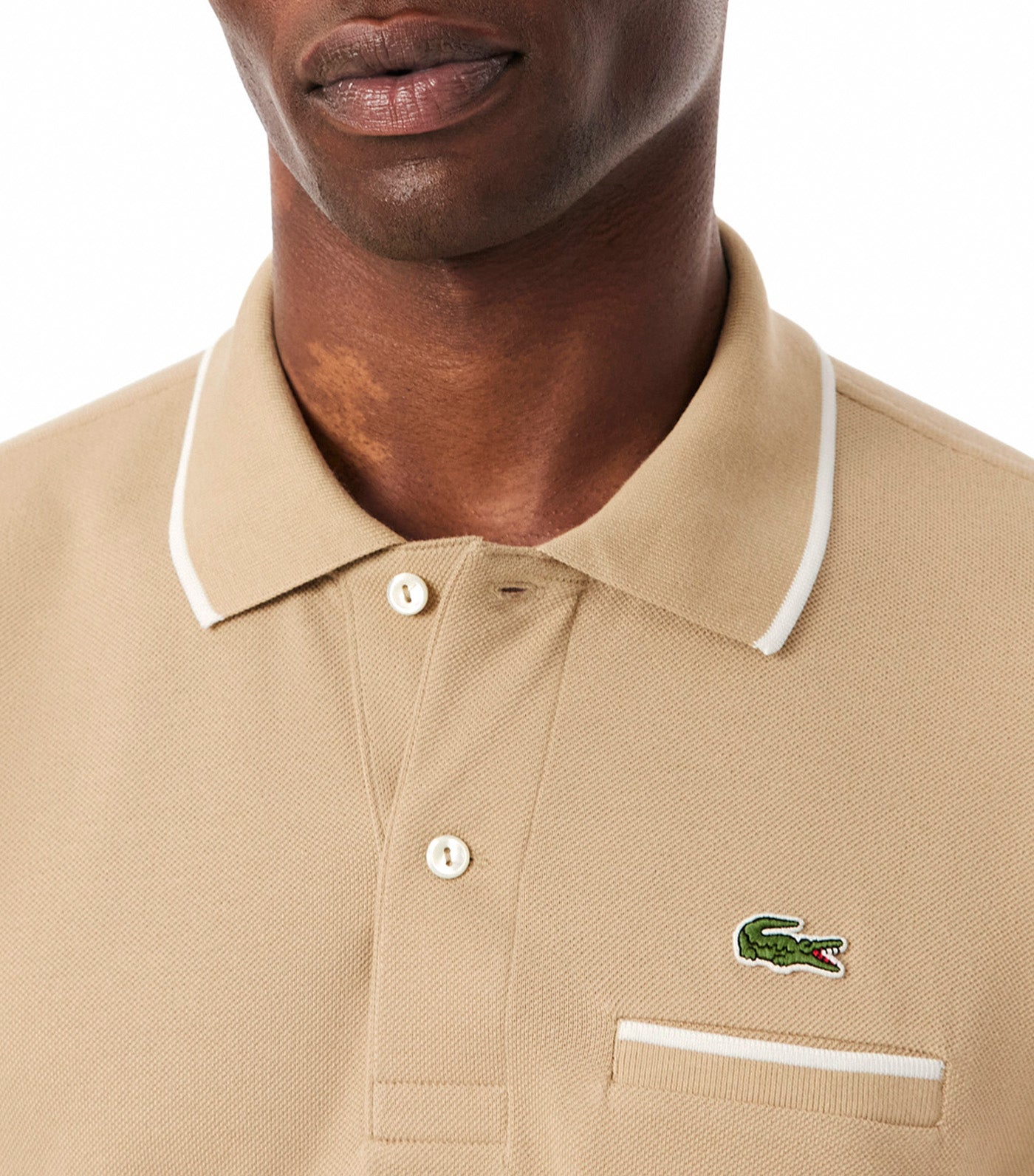 Classic Fit Pocket Accent L.12.12 Polo Shirt