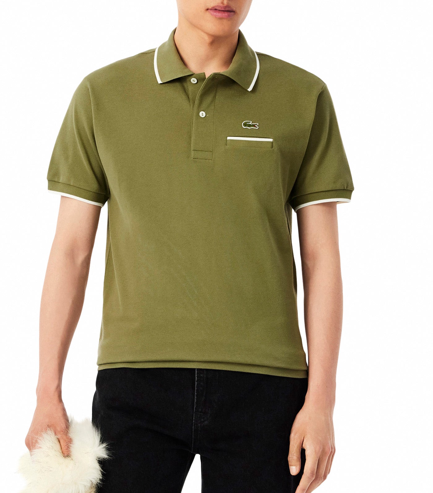 Classic Fit Pocket Accent L.12.12 Polo Shirt