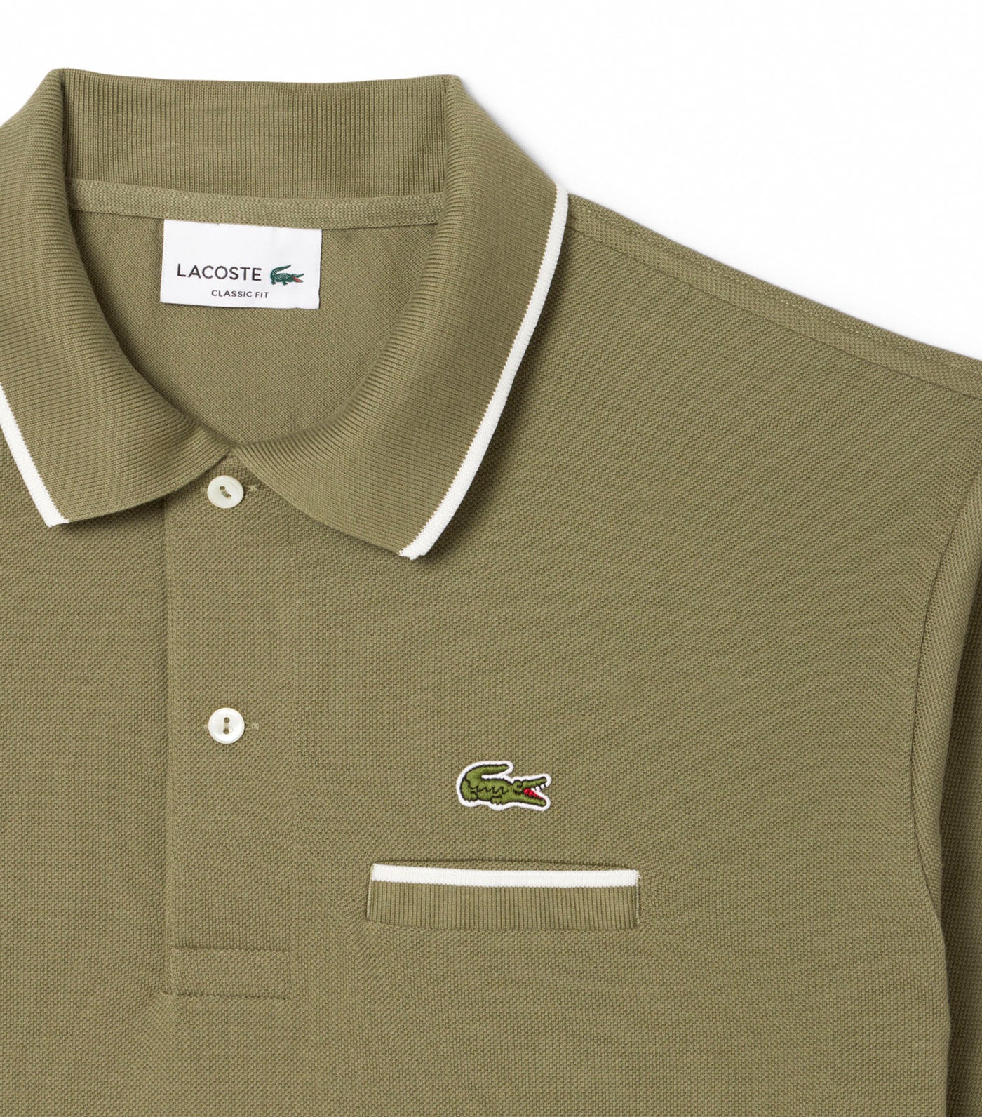 Classic Fit Pocket Accent L.12.12 Polo Shirt