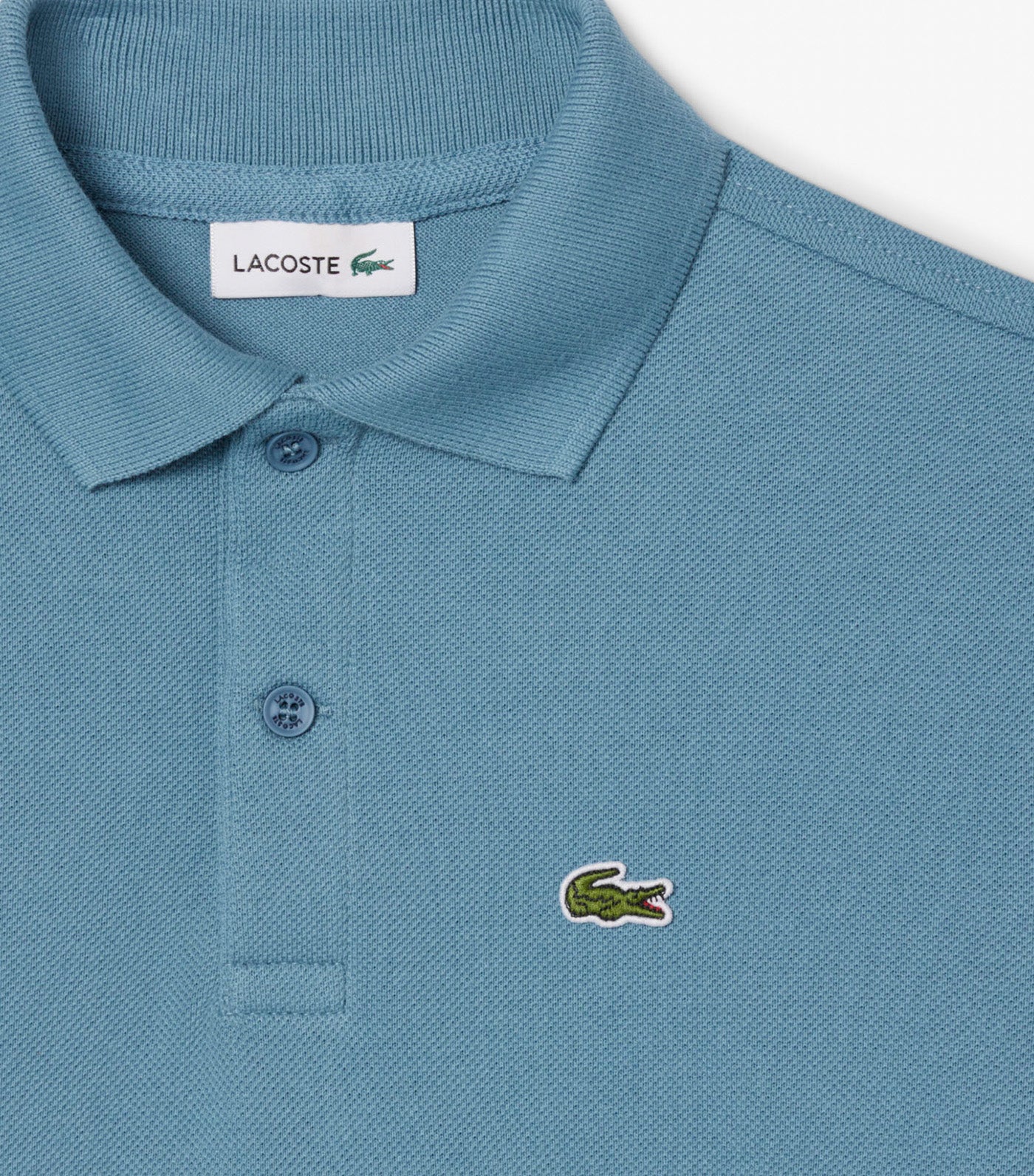 Color-Block Petit Piqué Polo Shirt Limestone/Rill/Navy Blue