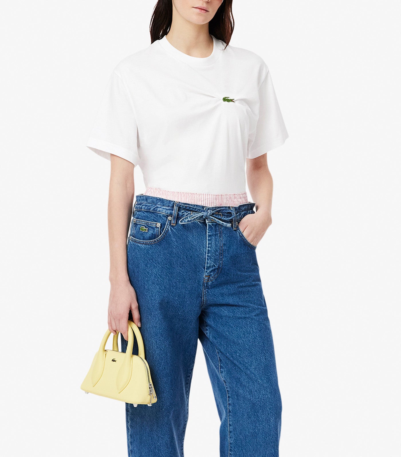 Oversized Draped Jersey T-Shirt