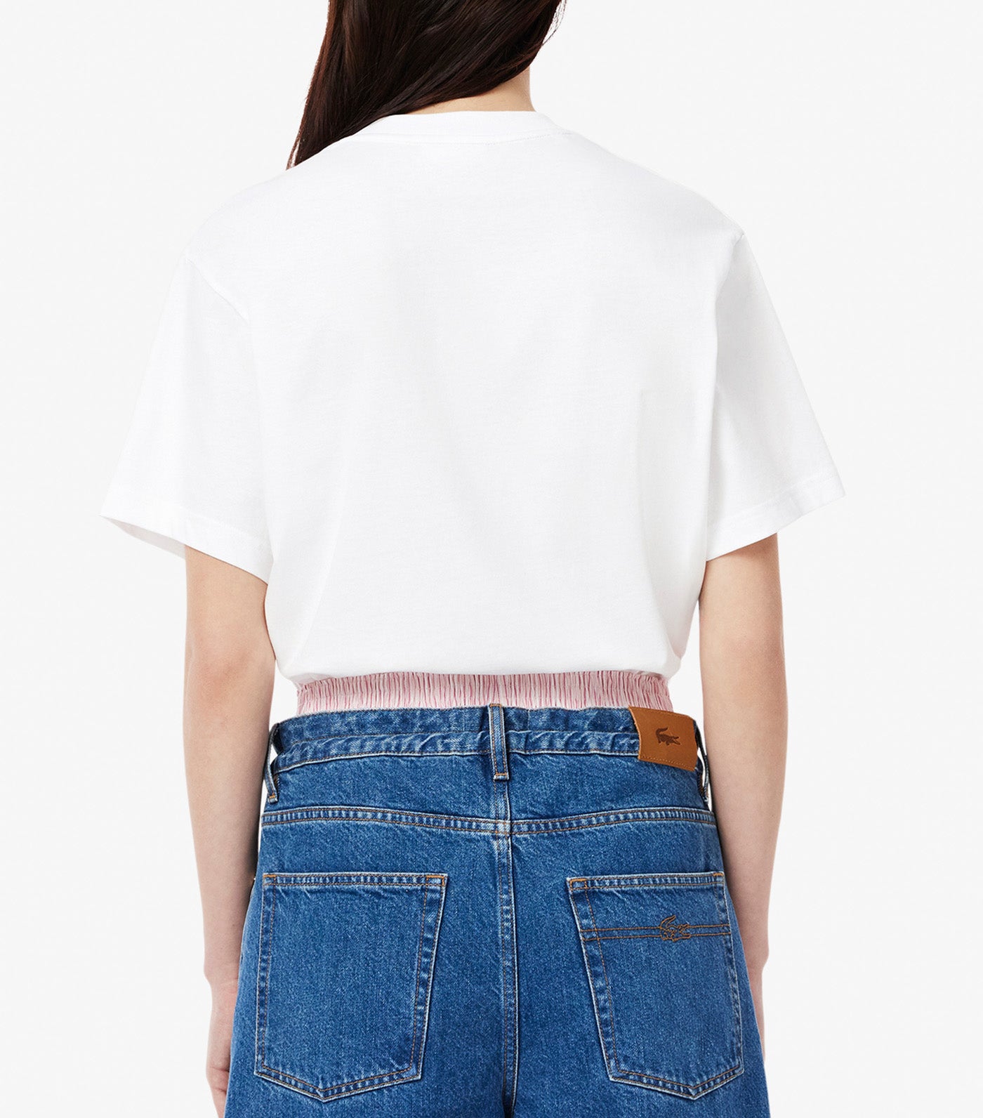 Oversized Draped Jersey T-Shirt