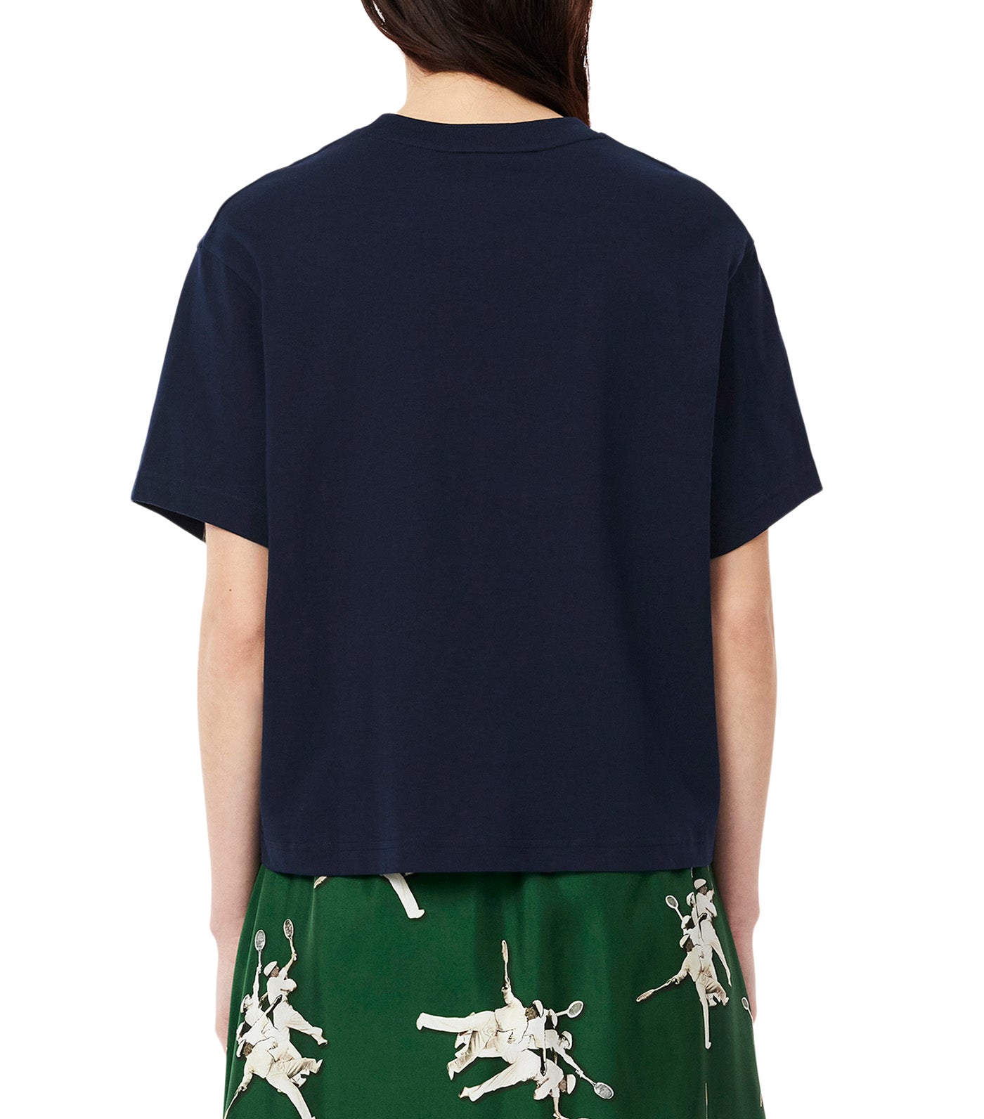 Oversized Draped Jersey T-Shirt