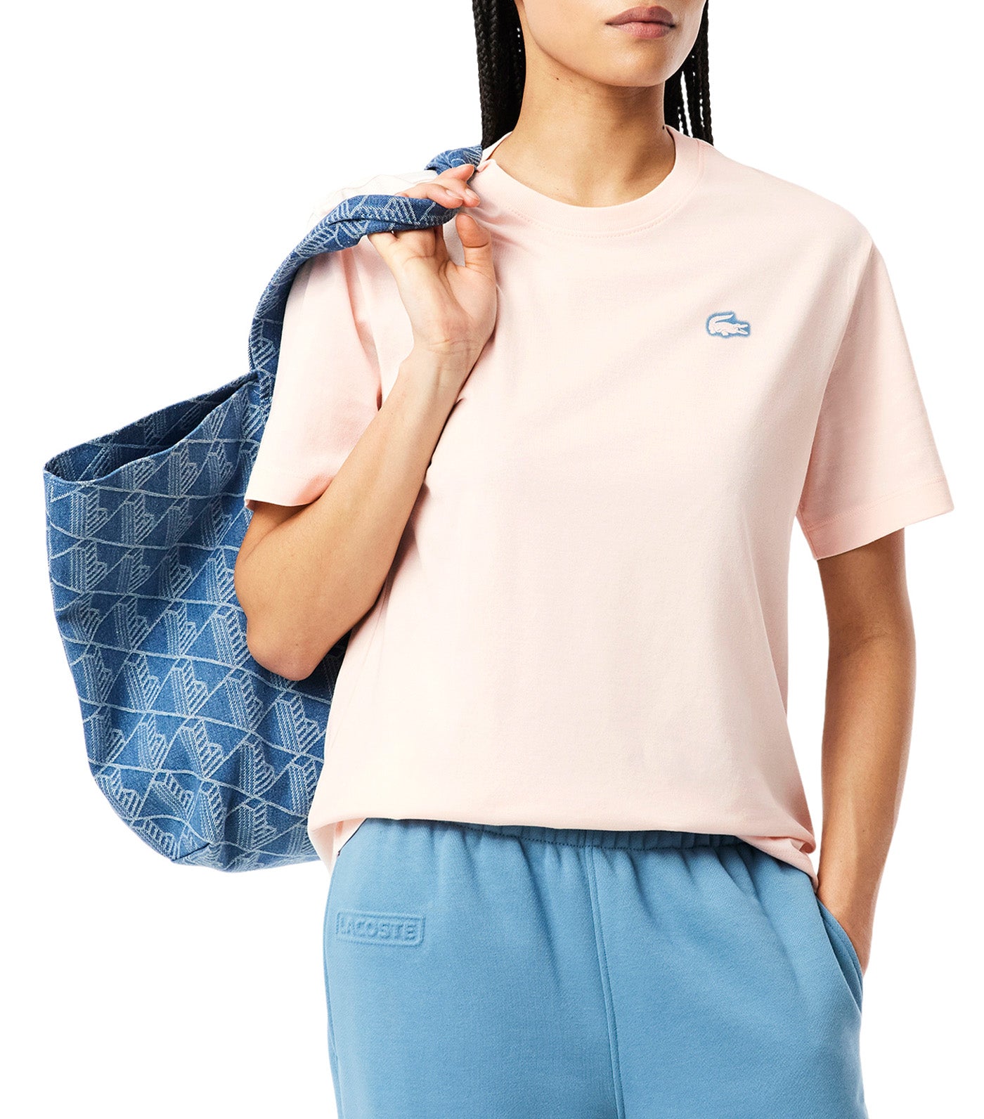 Crocodile Print Jersey T-Shirt Anogra