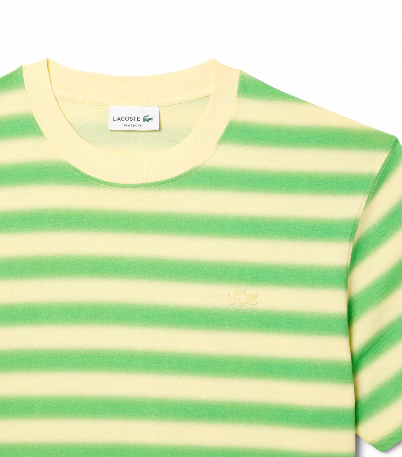 Stripe Print Jersey T-Shirt