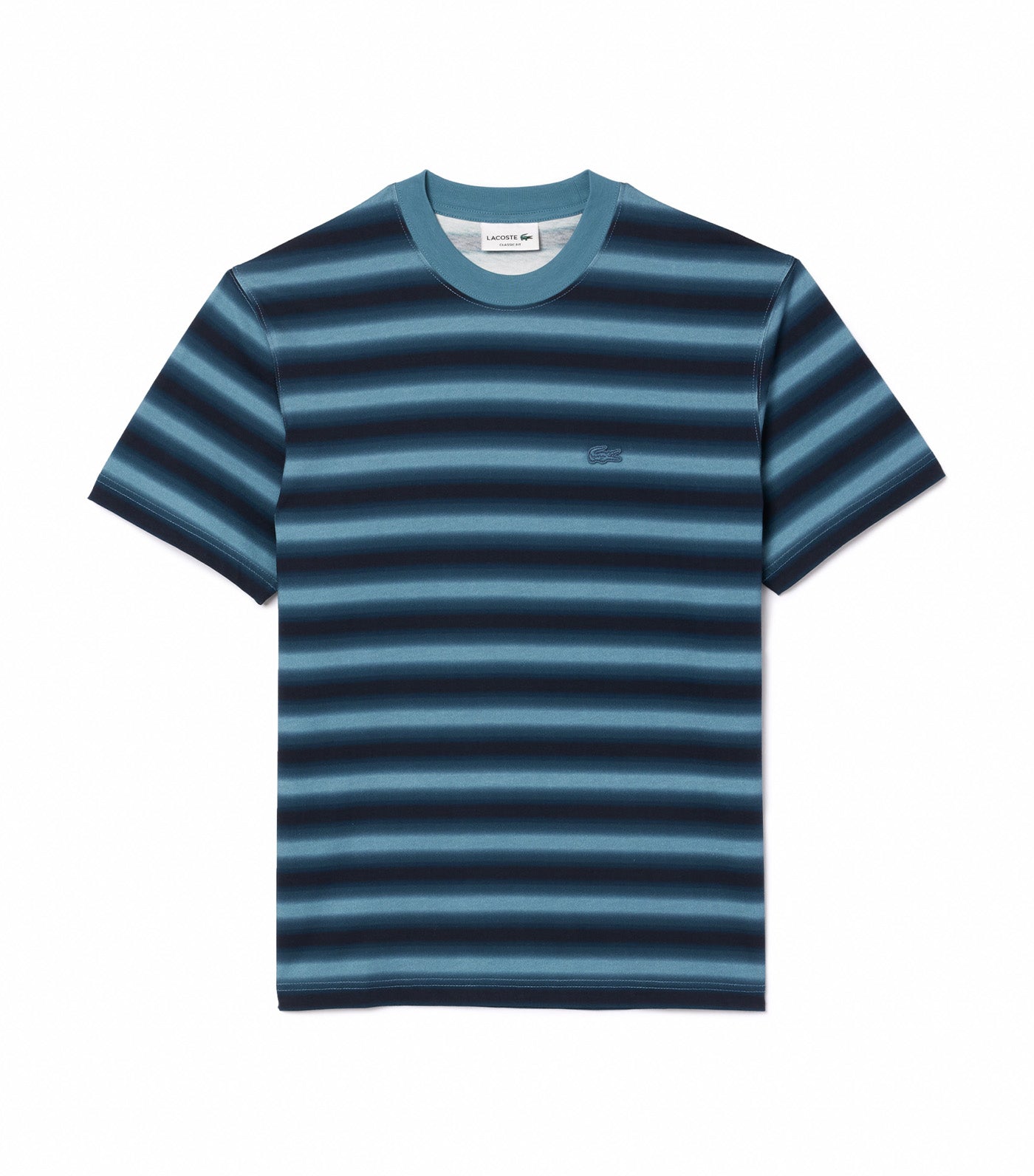 Stripe Print Jersey T-Shirt