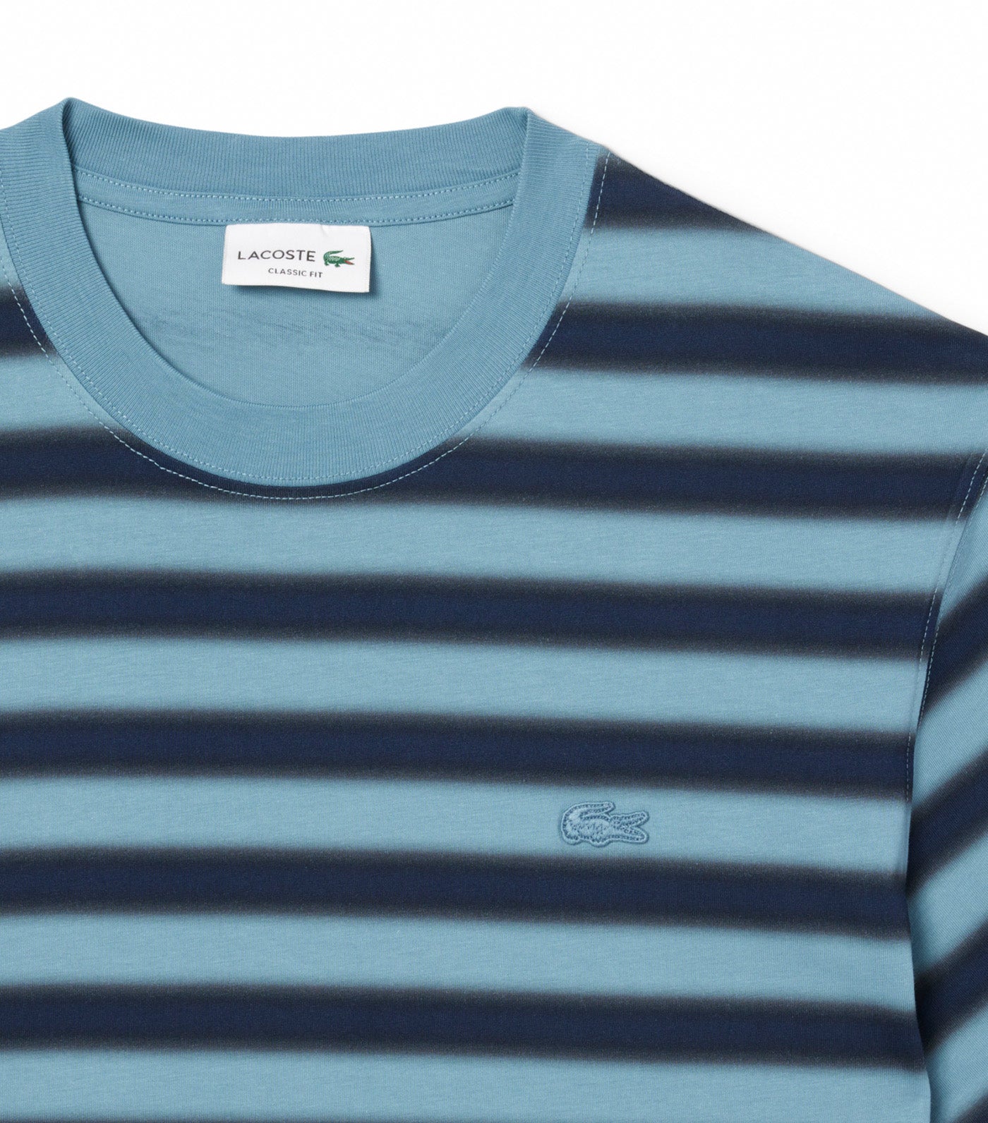 Stripe Print Jersey T-Shirt