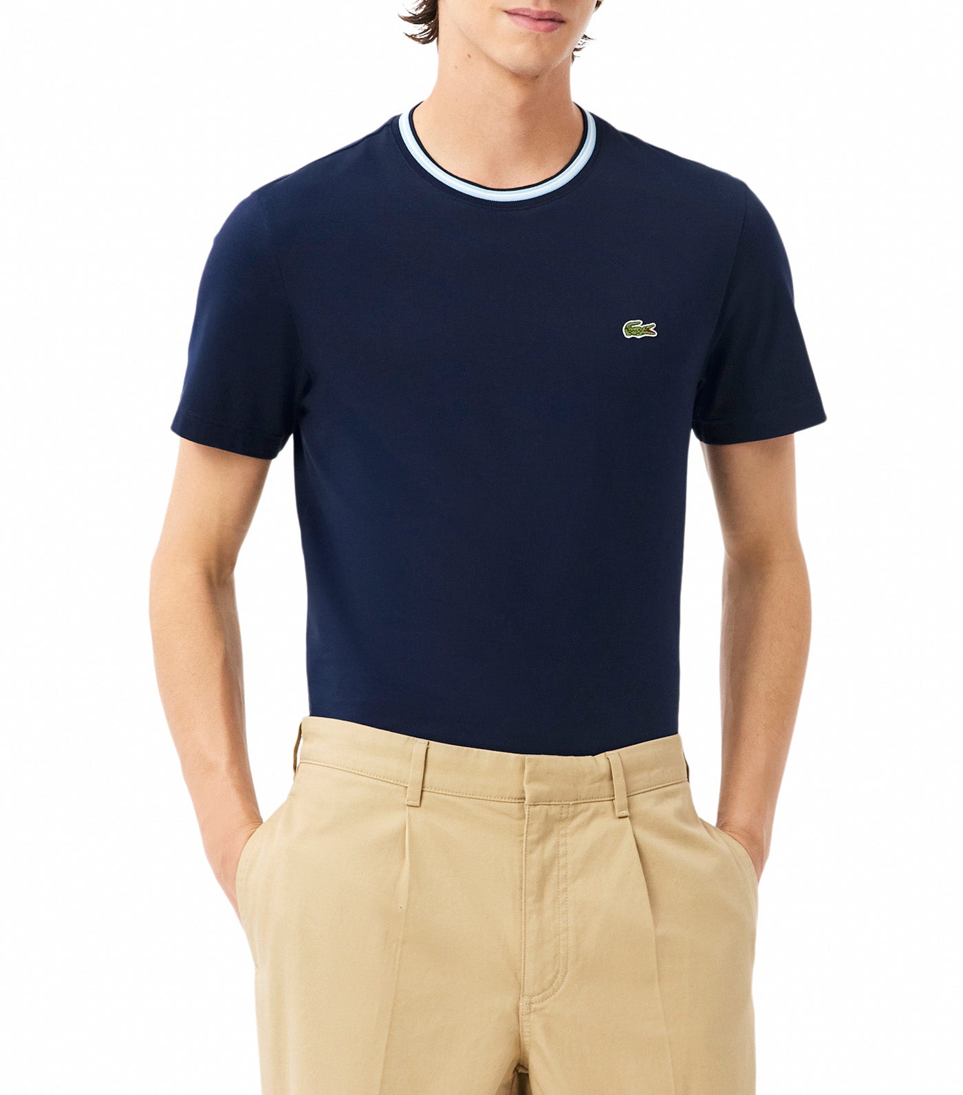 Striped Petit Piqué T-Shirt