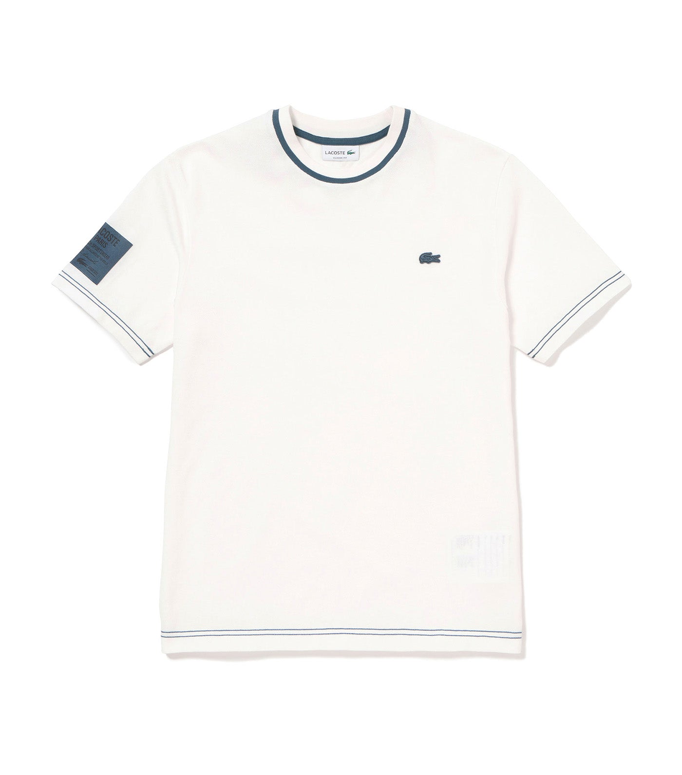 Sleeve Name Patch Pique T-Shirt