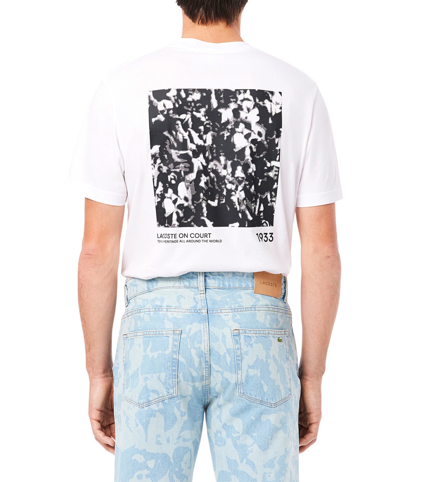 Print Motif Jersey T-Shirt