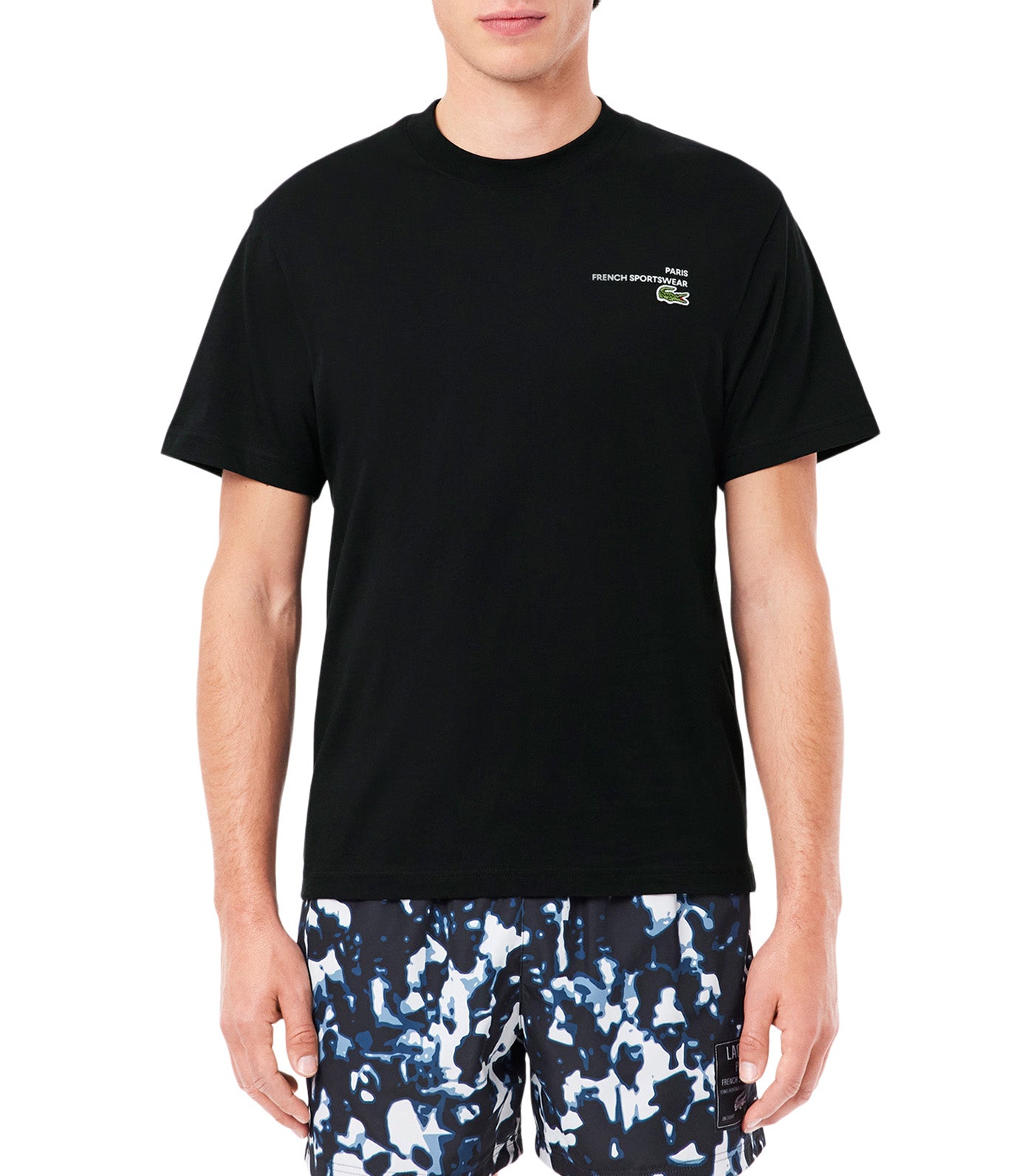 Print Motif Jersey T-Shirt