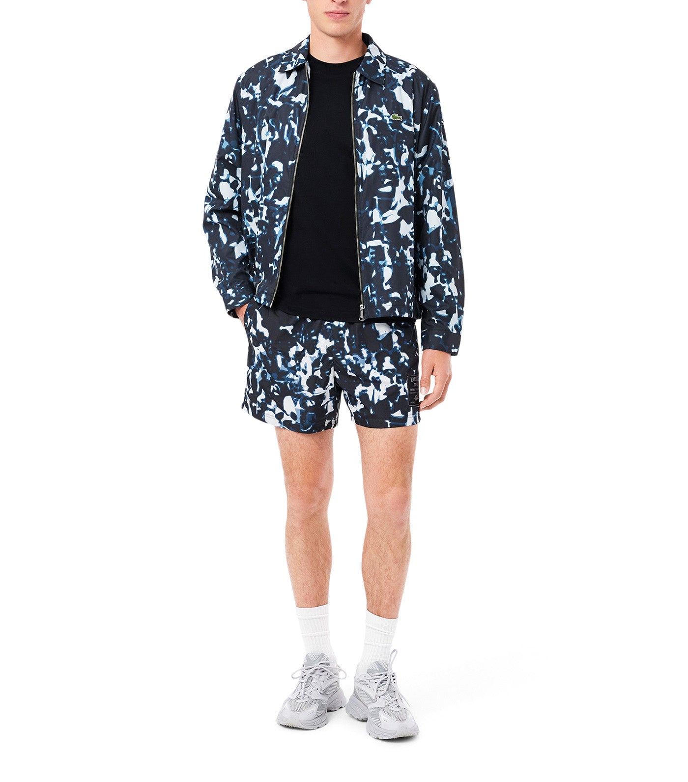 Print Motif Jersey T-Shirt