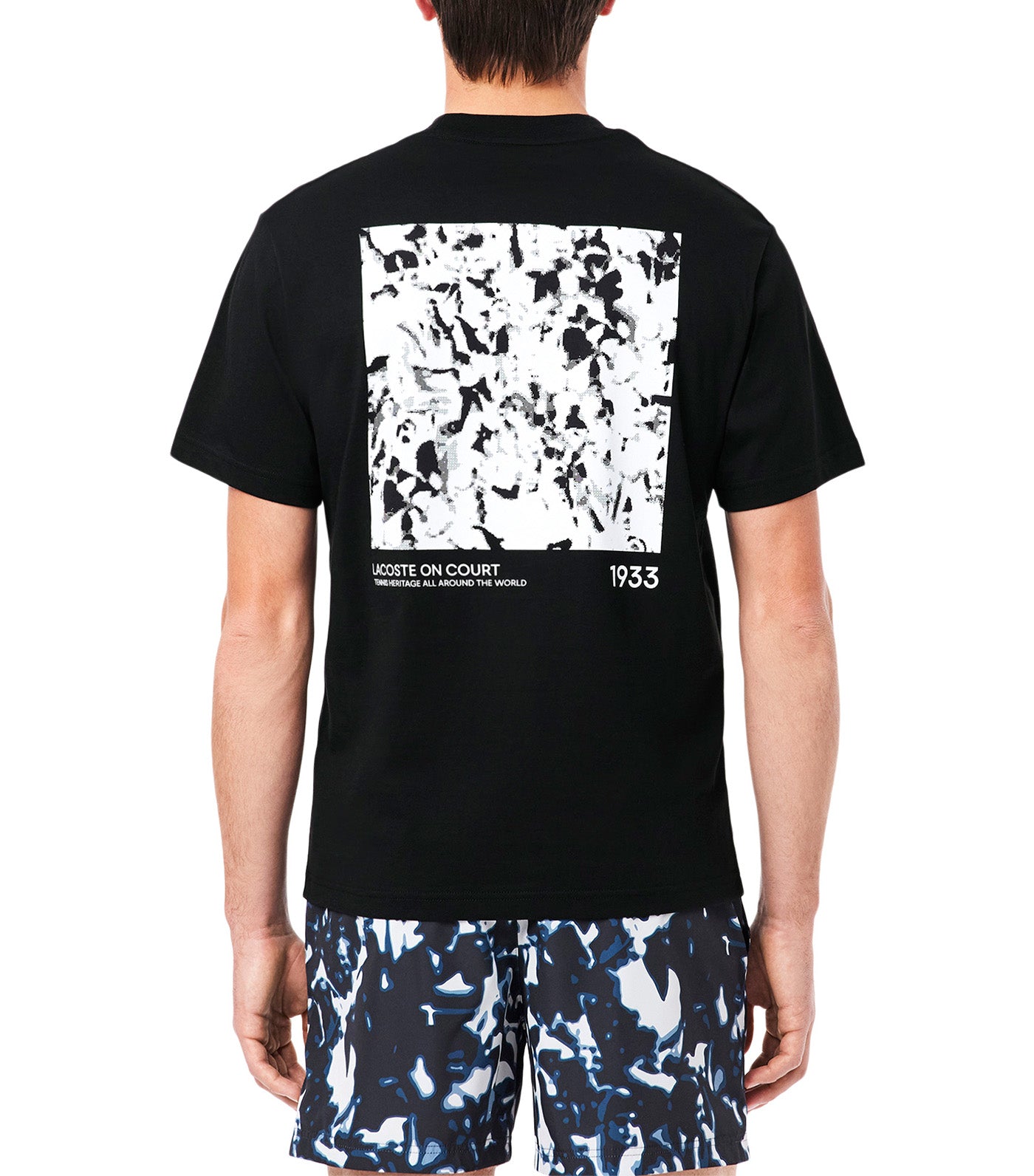 Print Motif Jersey T-Shirt