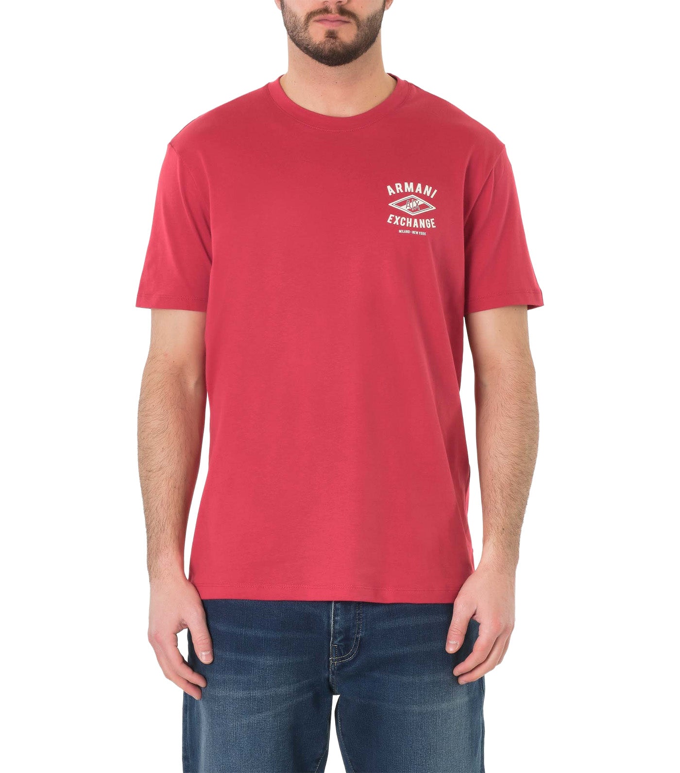 Armani Exchange Regular Fit T-Shirt Cardinal
