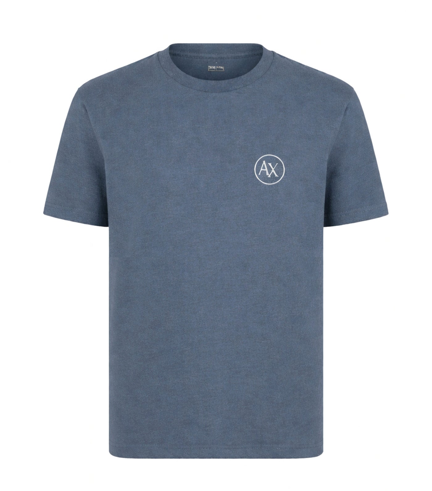 Armani Exchange Regular Fit T-Shirt with Logo and Patch on the Chest Lead