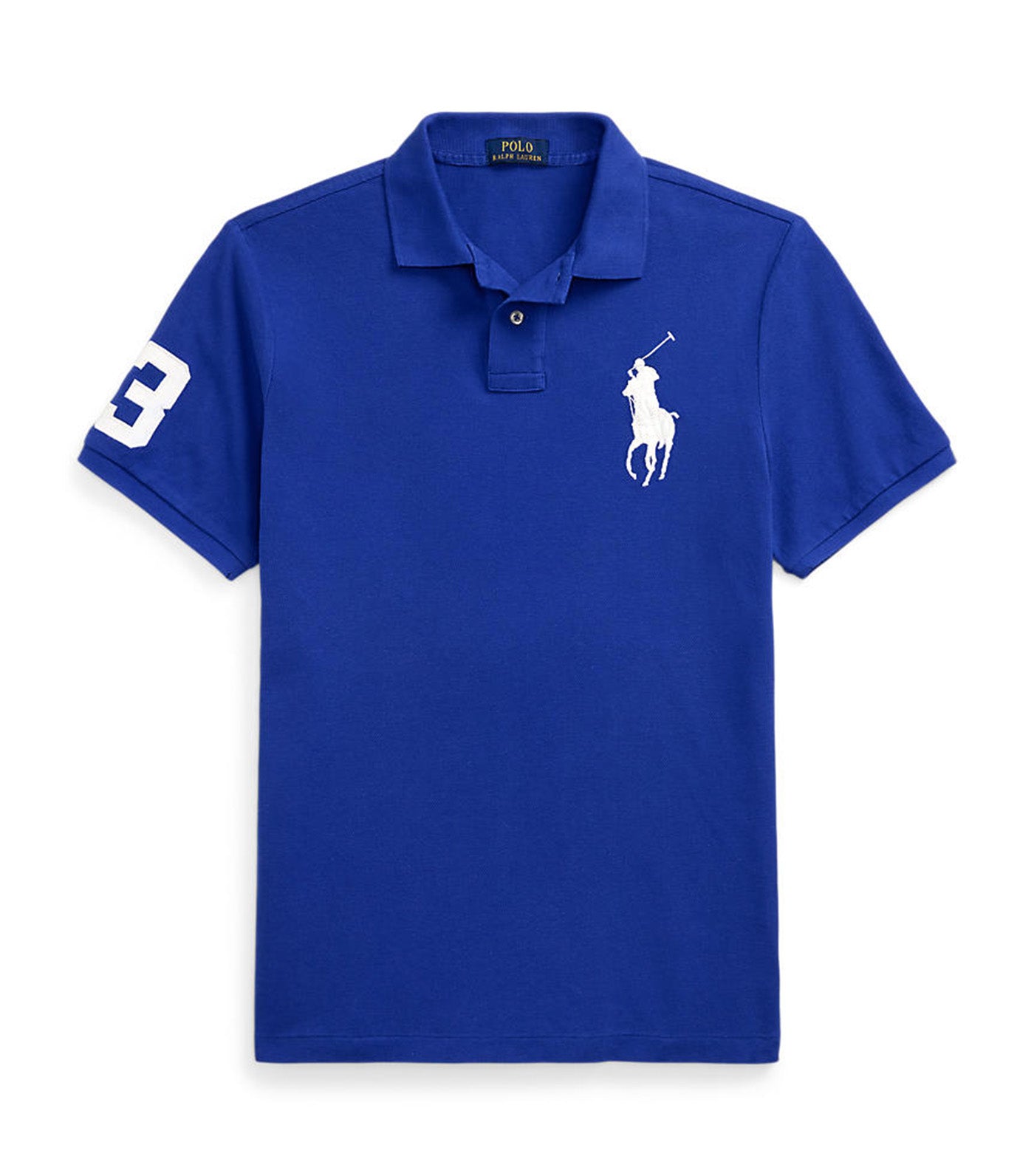 Big Pony Mesh Polo Shirt Cruise Royal