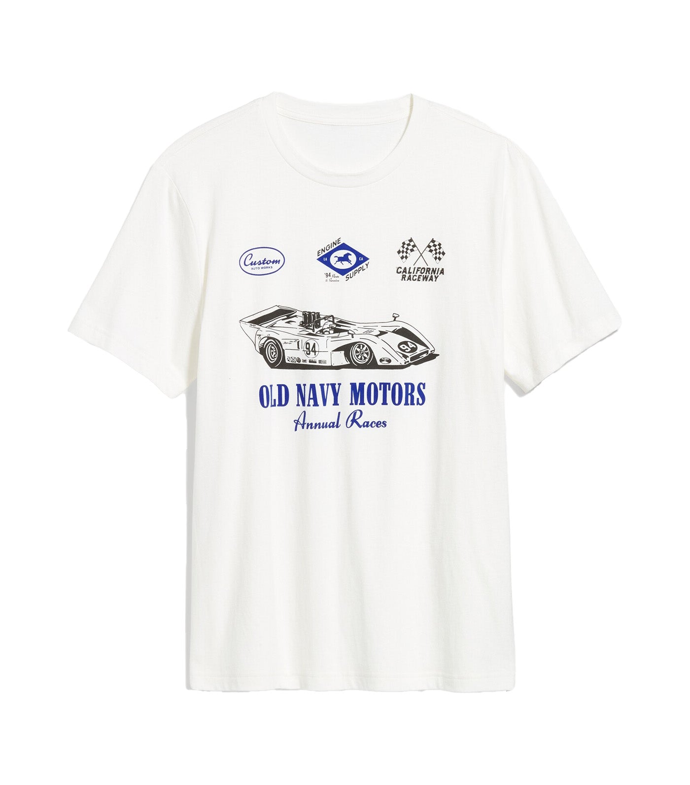 Crew-Neck Logo-Graphic T-Shirt