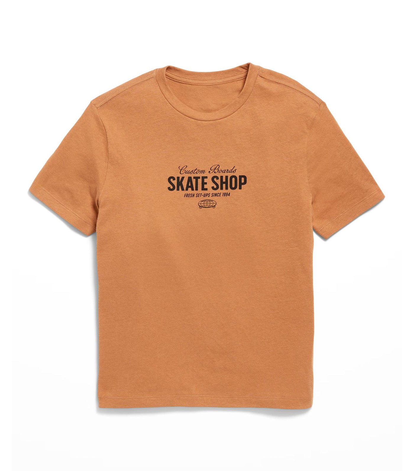 Old Navy Kids Short-Sleeve Graphic T-Shirt for Boys Soft Bronze