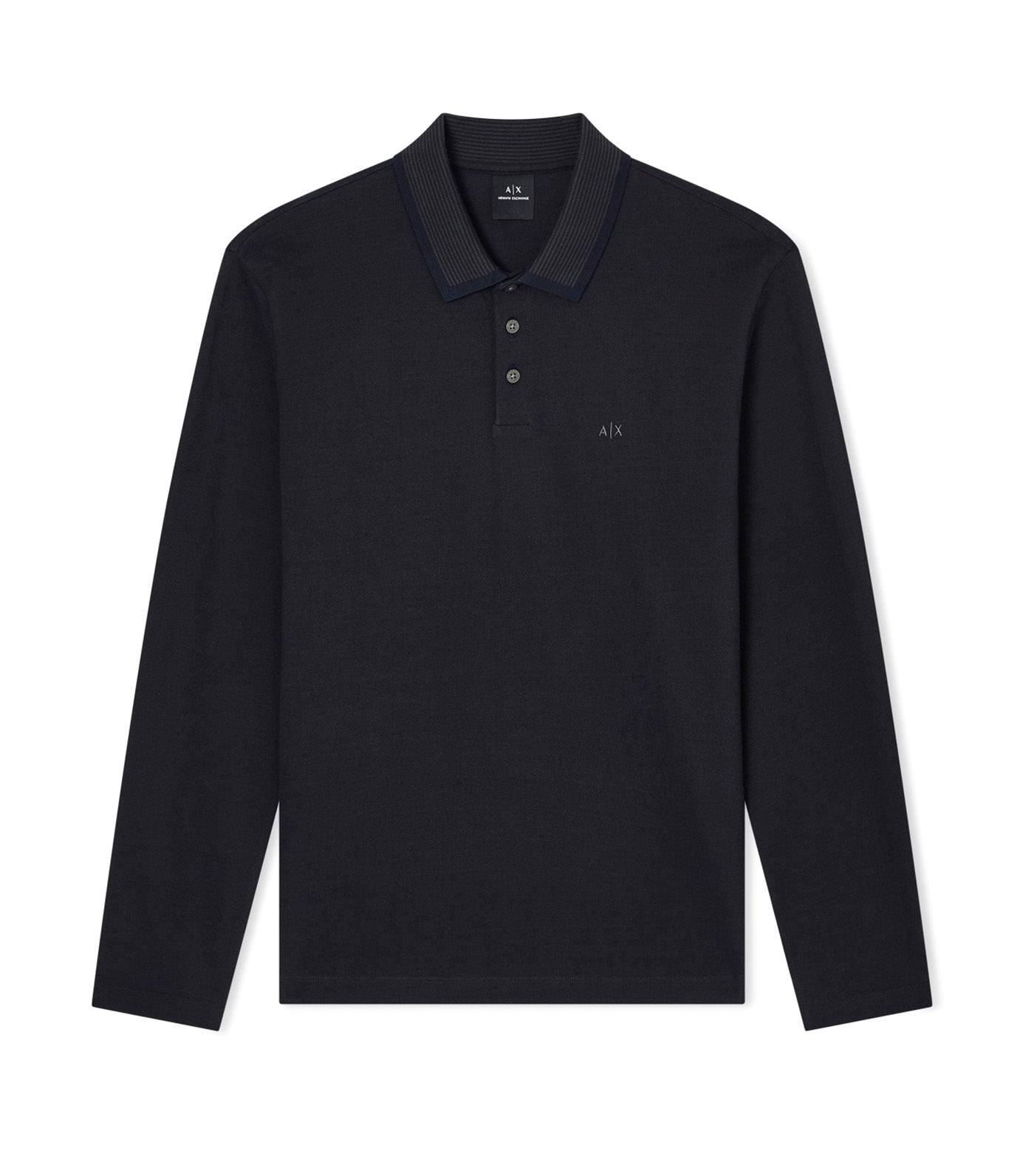 Regular Fit Long-Sleeved Polo Shirt