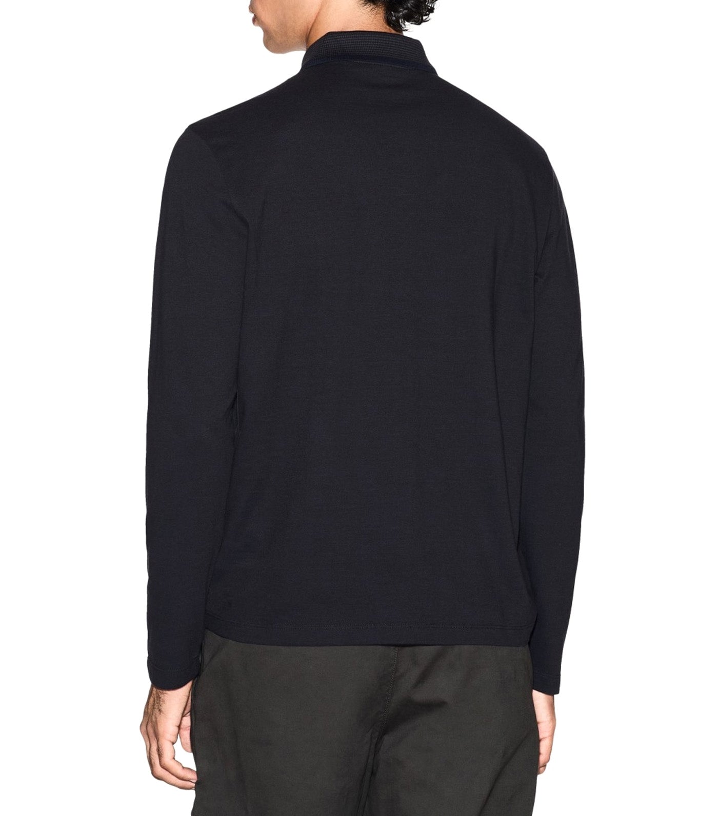 Regular Fit Long-Sleeved Polo Shirt
