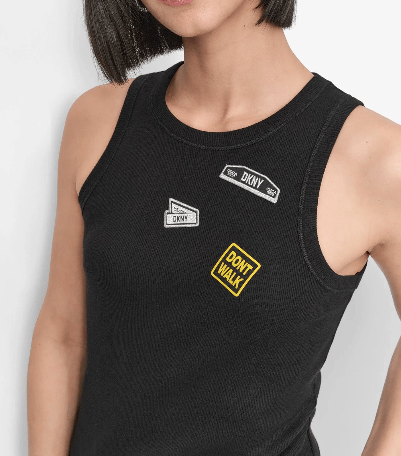 Pins n Patches Knit Tank