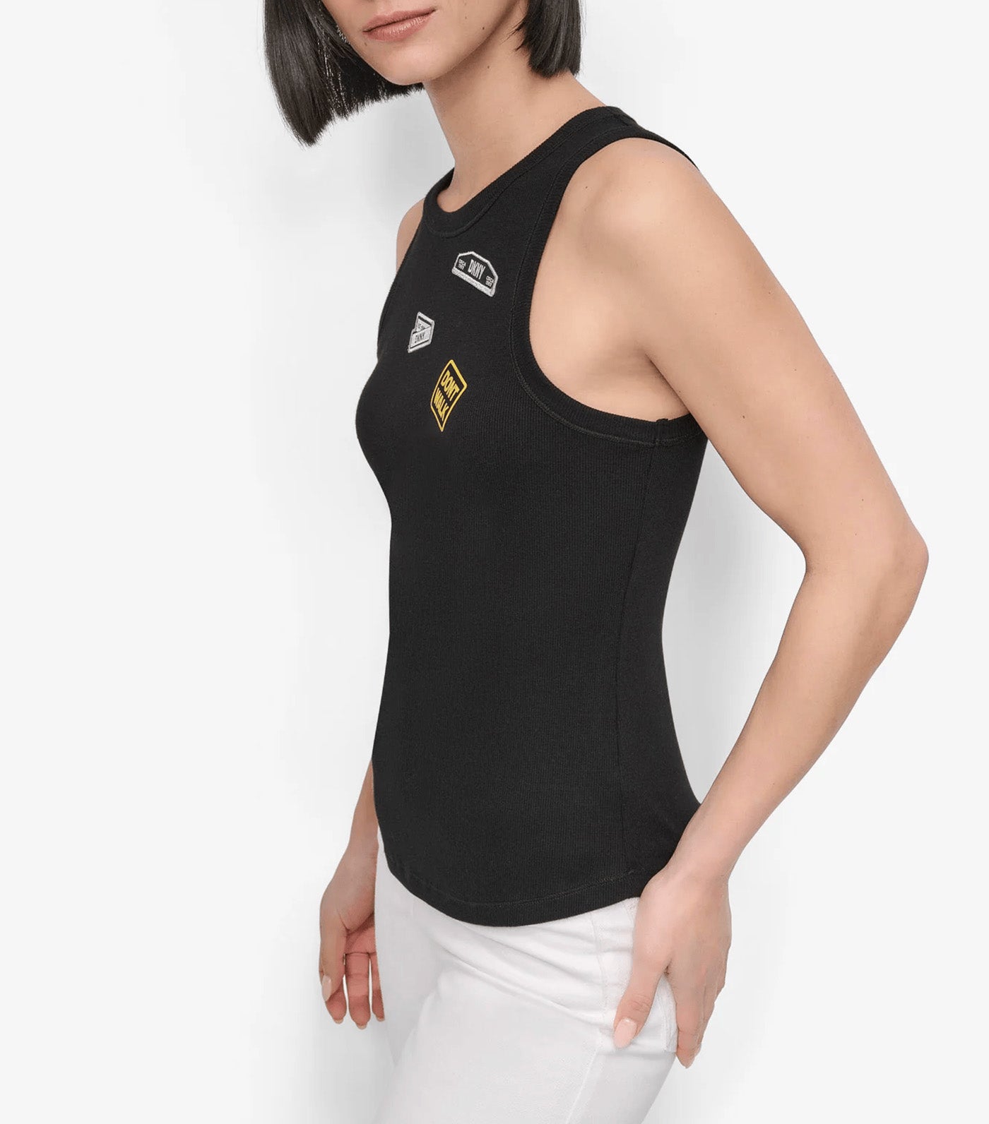 Pins n Patches Knit Tank