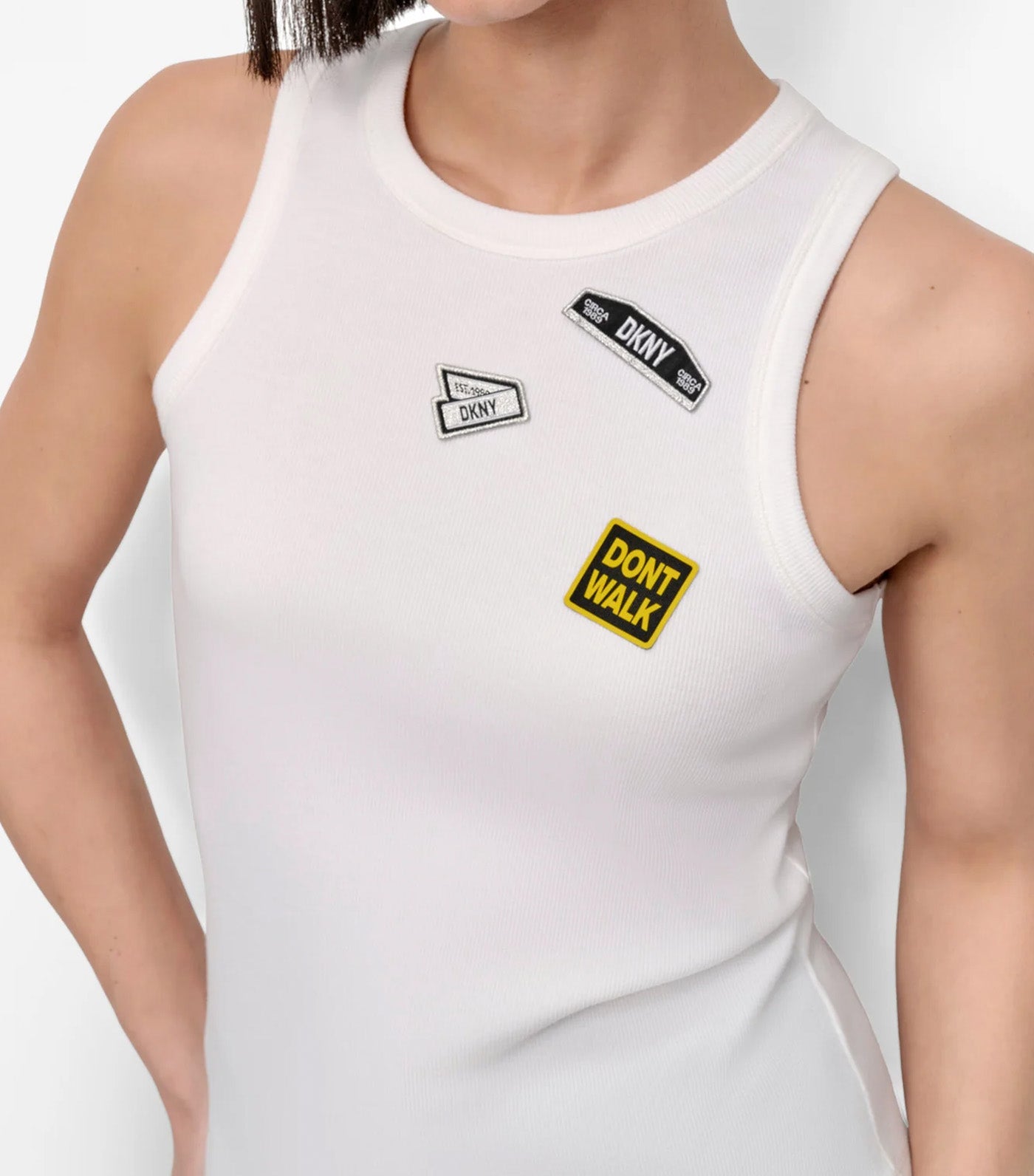 Pins n Patches Knit Tank