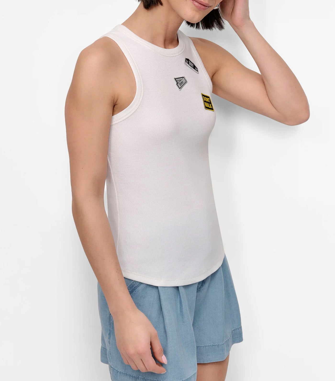 Pins n Patches Knit Tank