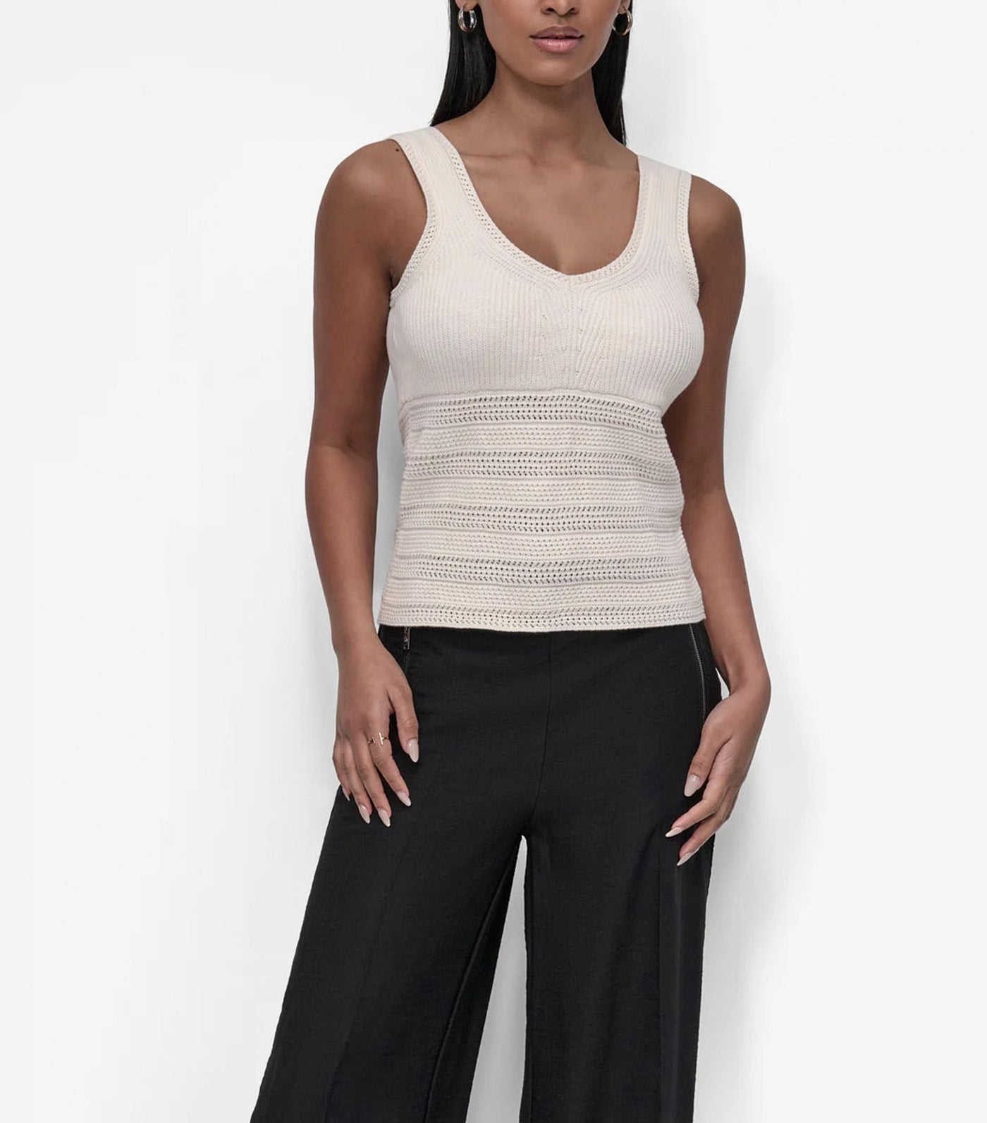 Cotton V-Neck Sweater