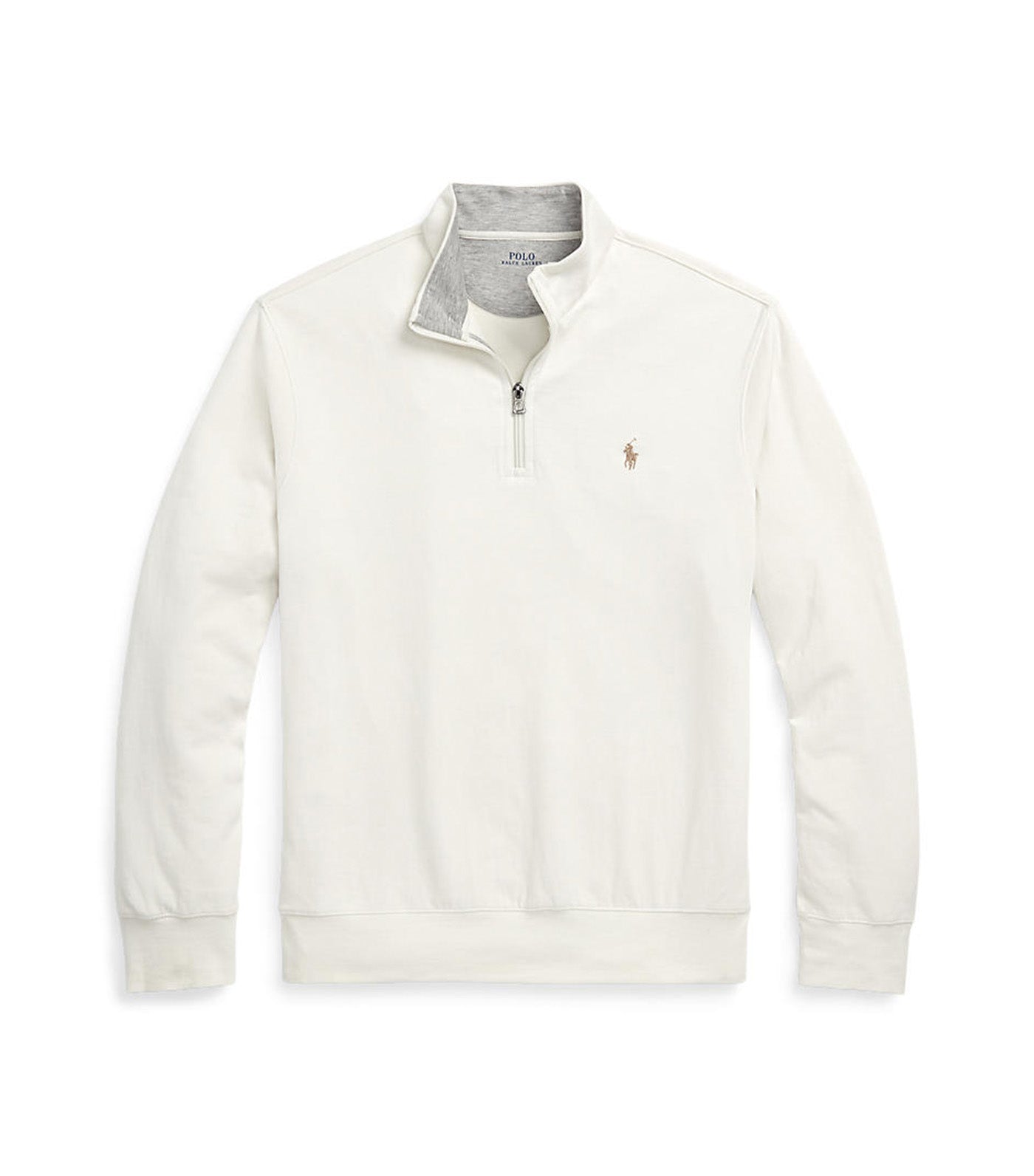 Luxury Jersey Quarter-Zip Pullover