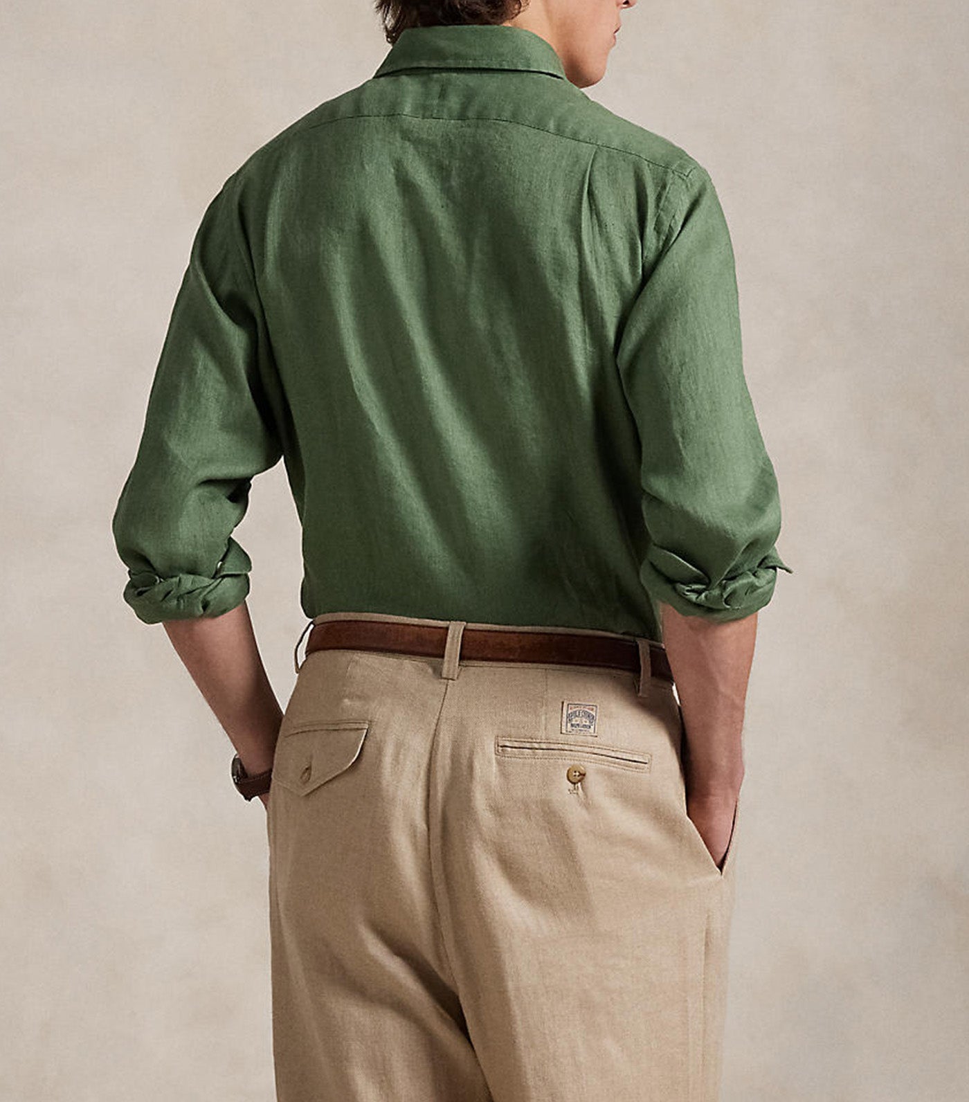 Custom Fit Linen Shirt Fatigue