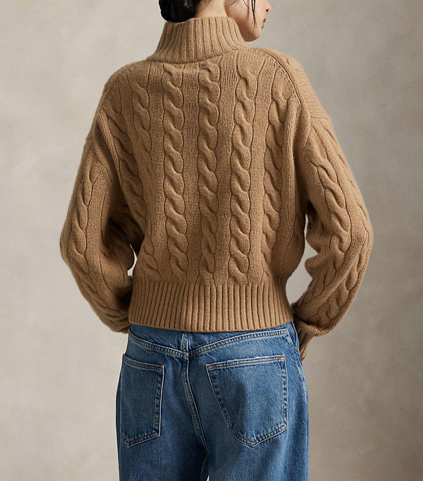 Cashmere Half Zip Sweater
