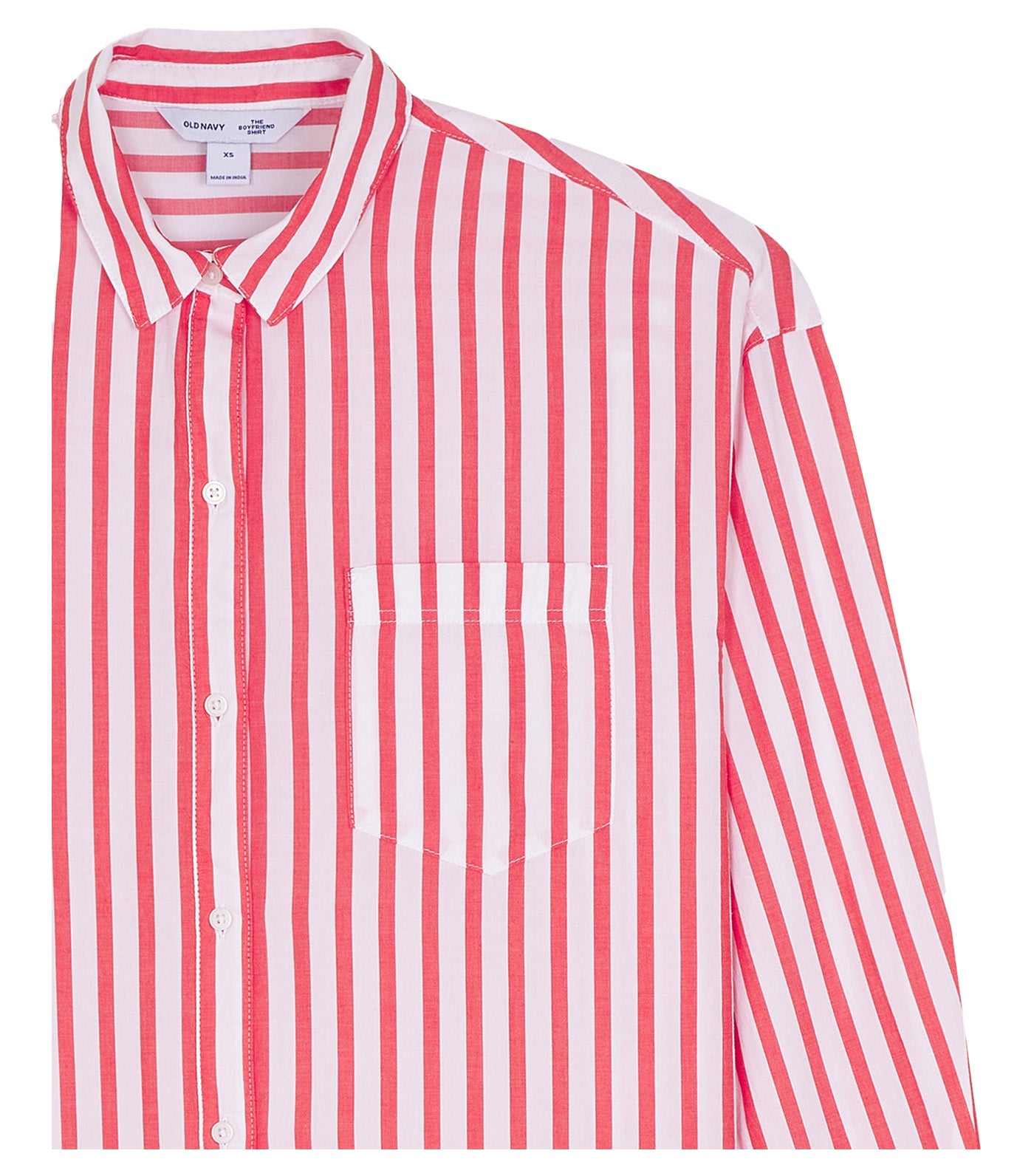 Women's Oversized Button-Down Boyfriend Shirt